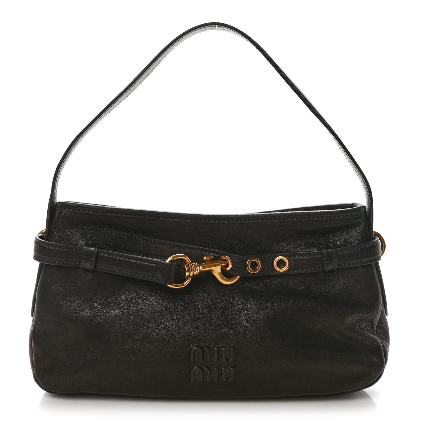 Nappa Aviator Regular Aventure Bag Black