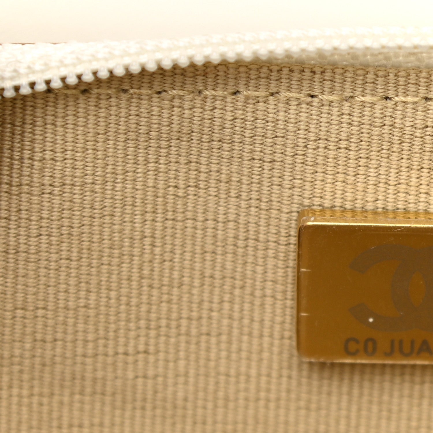 Chanel Lambskin Quilted CC Pearl Crush Wallet on Chain WOC White 8 of 12