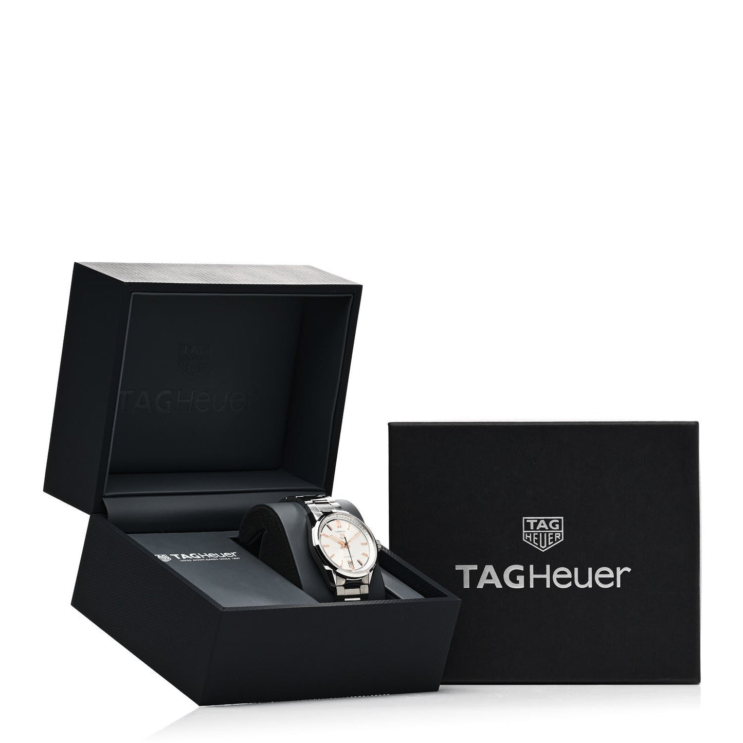 Stainless Steel 36mm Carrera Date Automatic Watch Silver WBN2310