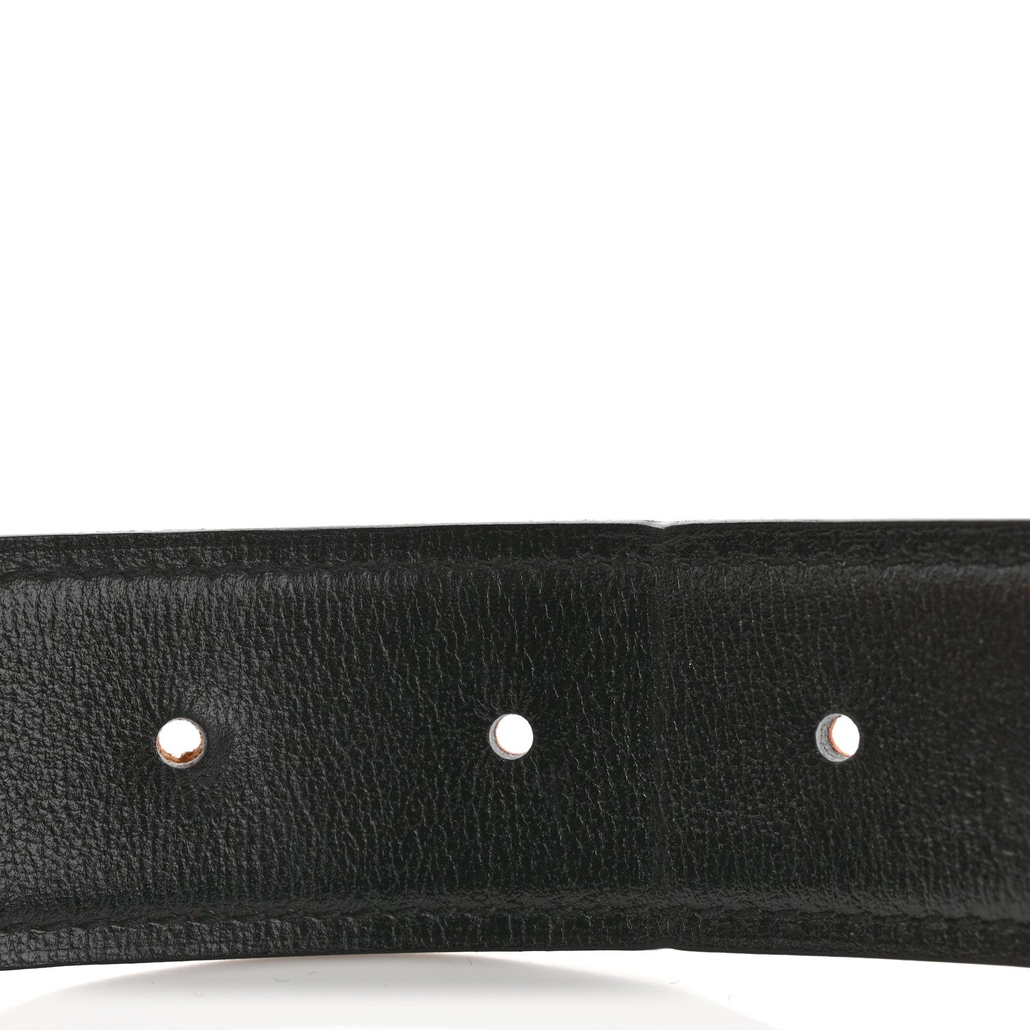 Hermes Box Togo 32mm H Take Off Belt 90 36 Black Orange 5 of 9