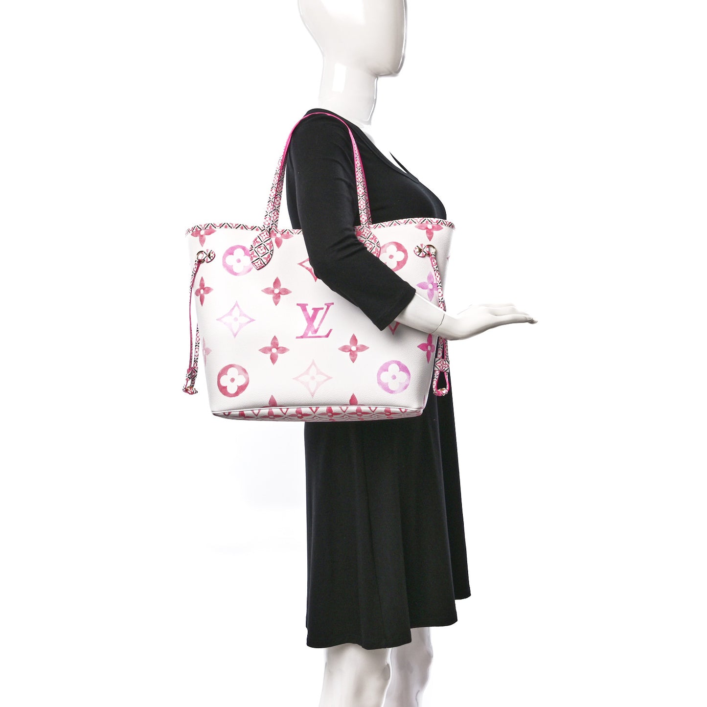 Monogram Giant By The Pool 2.0 Neverfull MM Rose