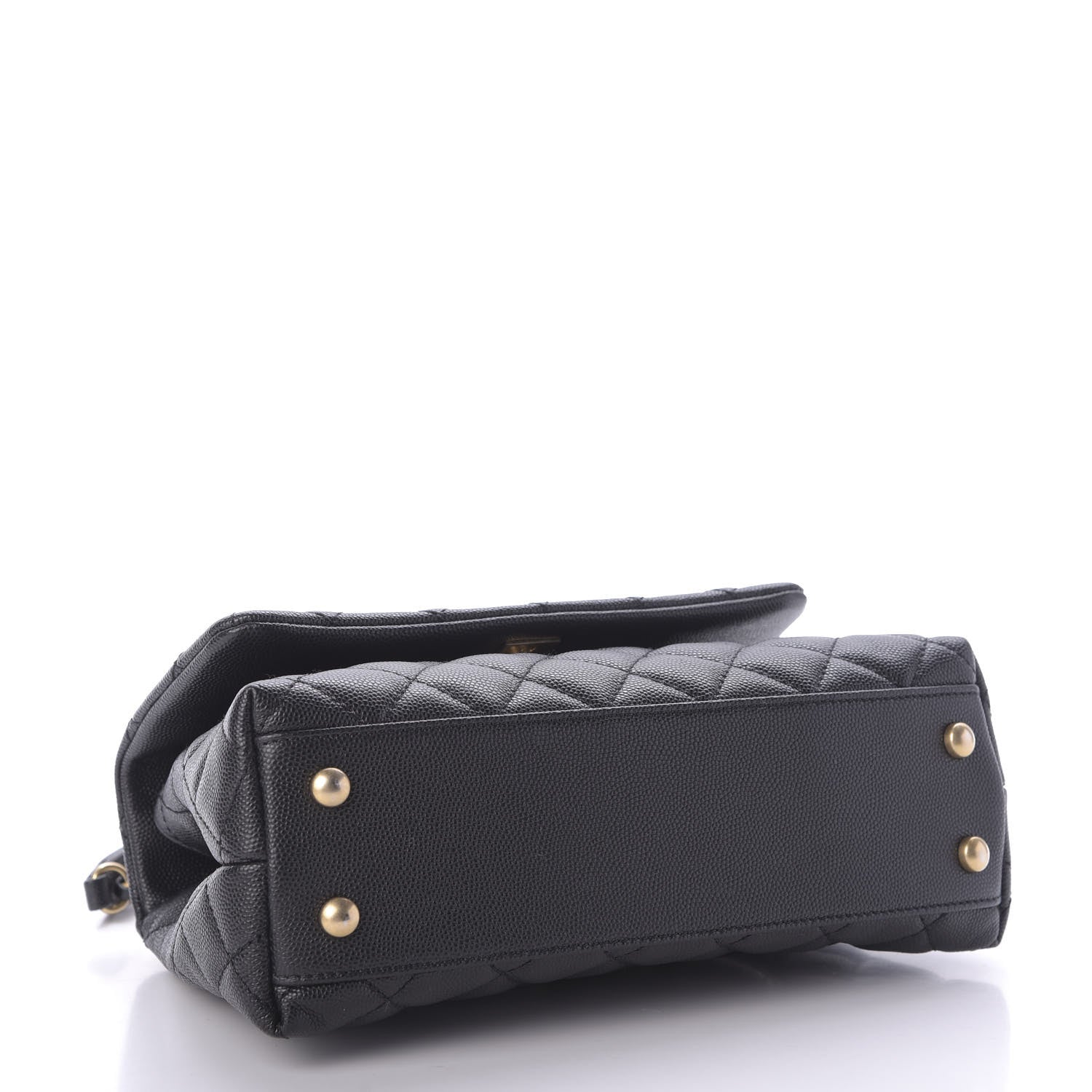 Chanel Caviar Quilted Mini Coco Handle Flap Black 4 of 10