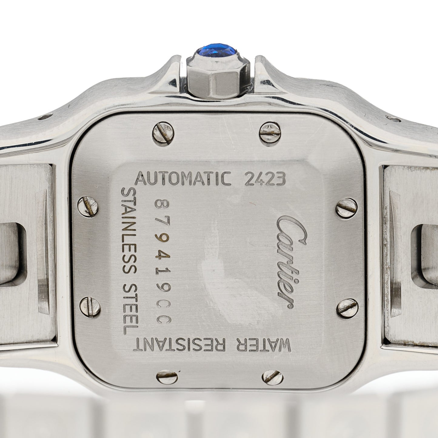 Stainless Steel 24mm Santos de Cartier Galbee Automatic Watch