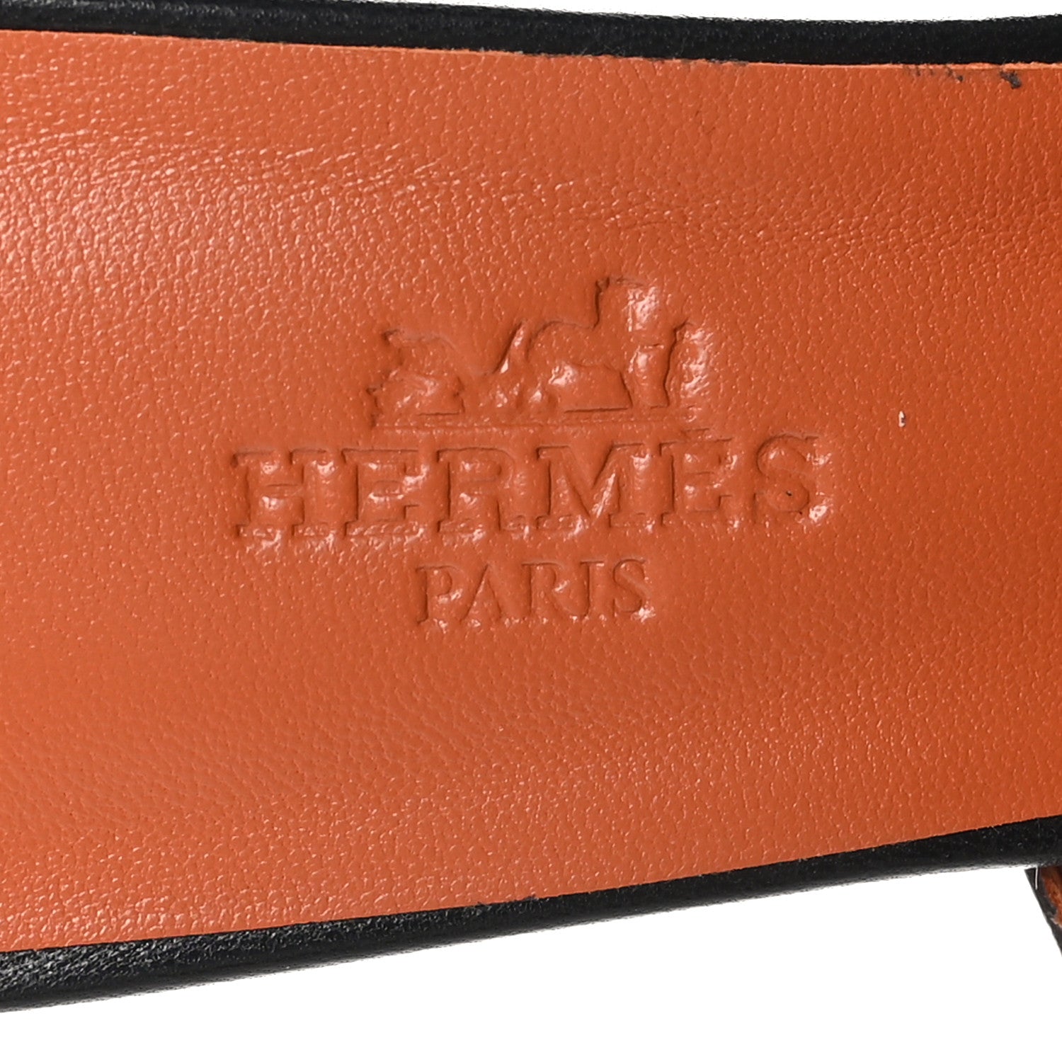 Hermes Goatskin Candy Sandals 37 Black 6 of 8