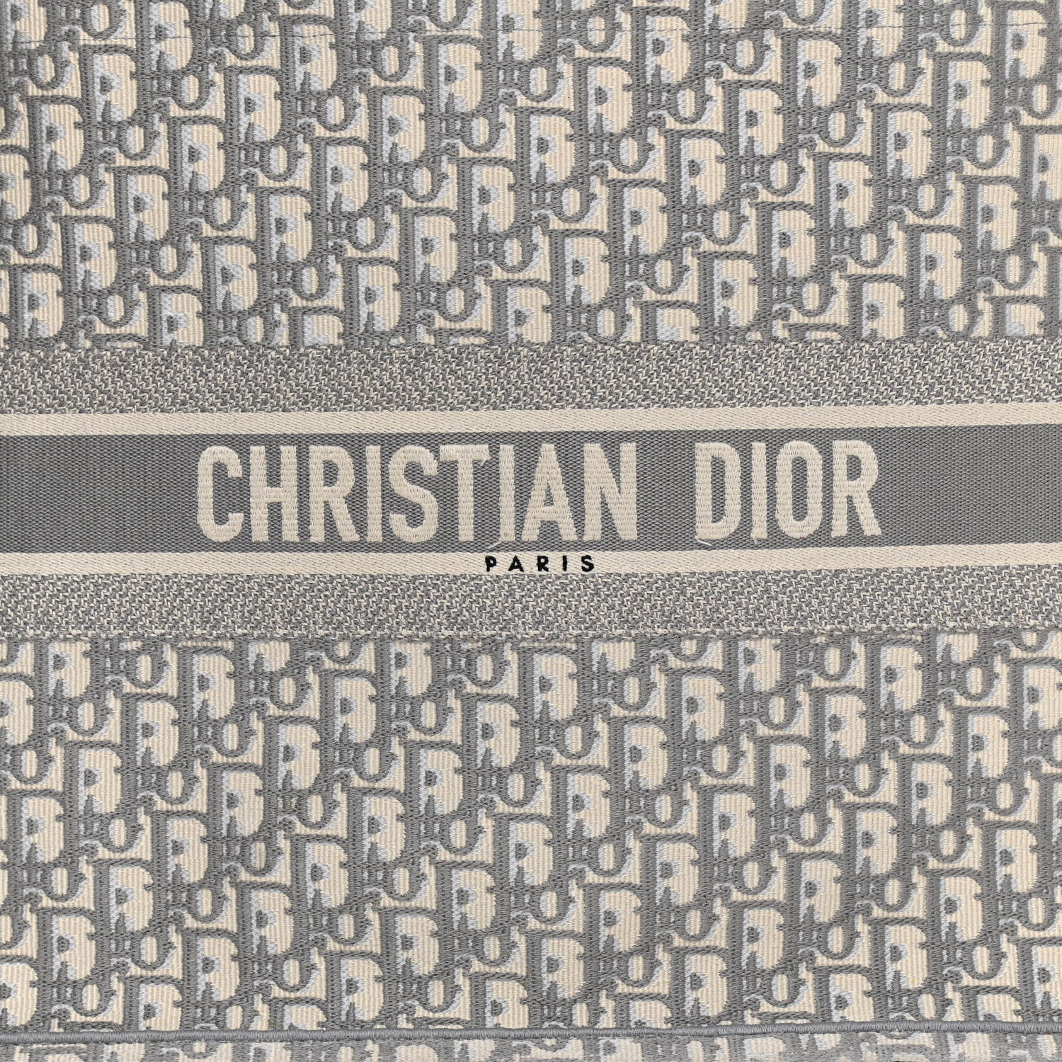 Christian Dior Oblique Large Book Tote Grey 8 of 10