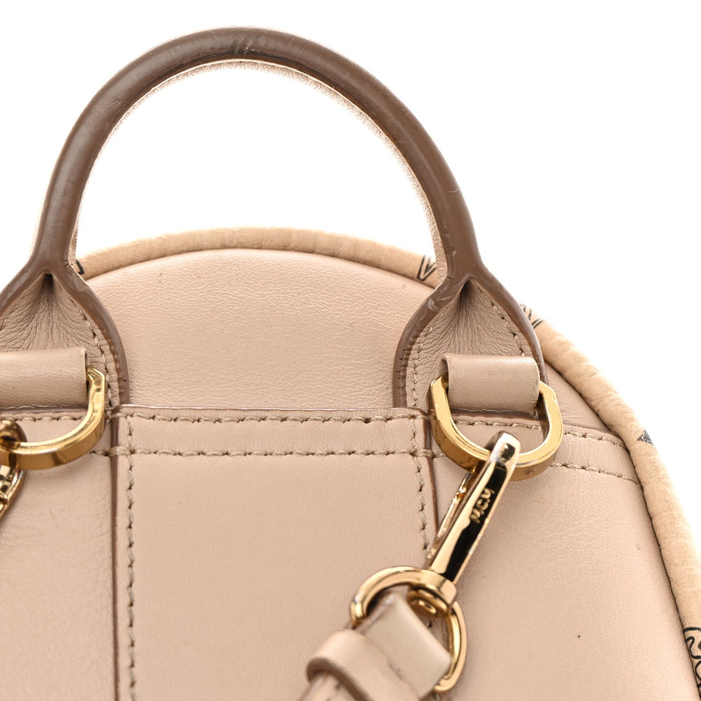 Visetos Side Stud X-Mini Stark Bebe Boo Backpack Beige