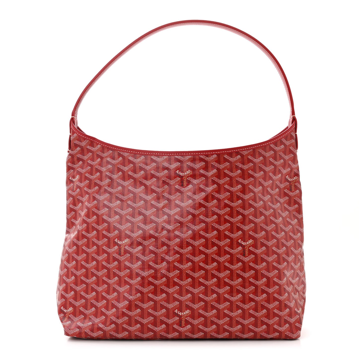 Goyardine Boheme Hobo Red
