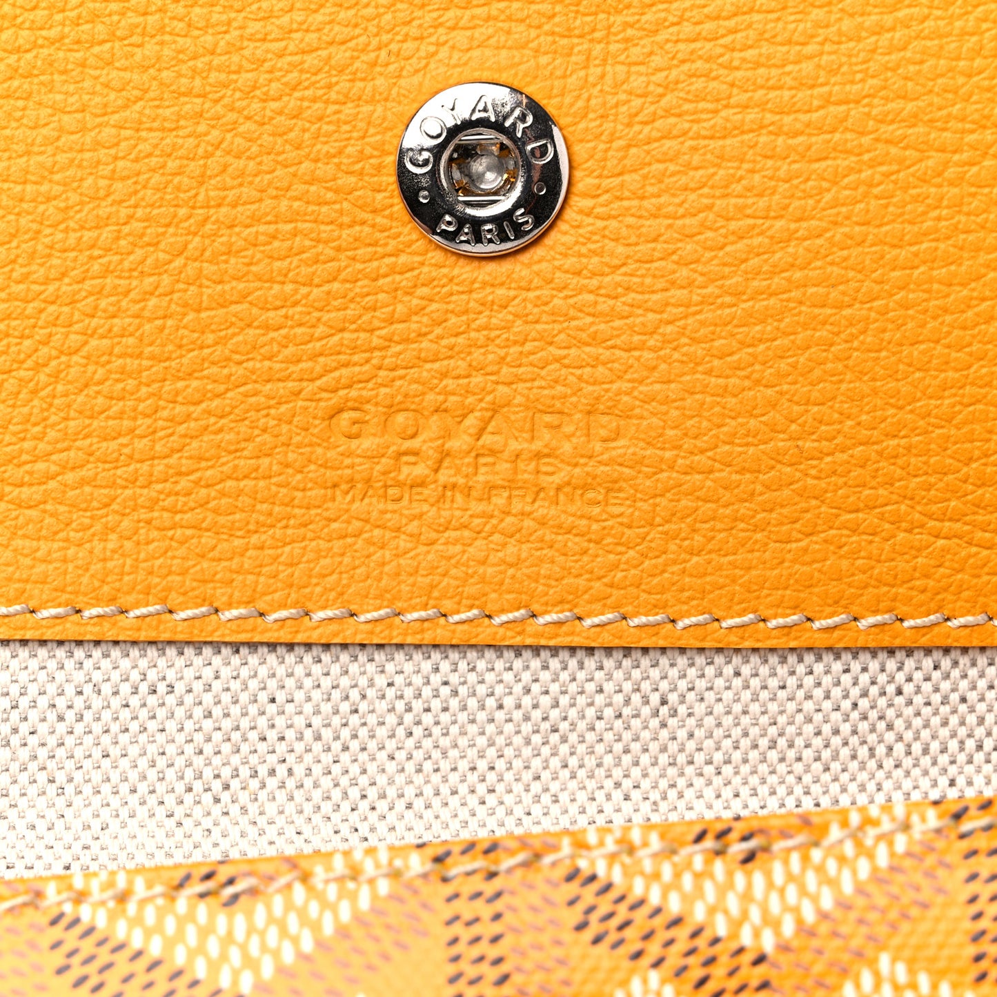 Goyardine Saint Louis PM Yellow