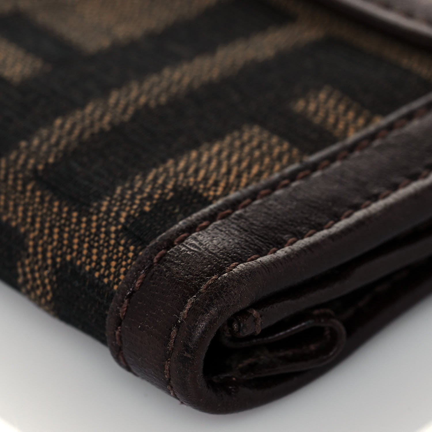 Fendi Zucca Continental Wallet Tobacco 10 of 17