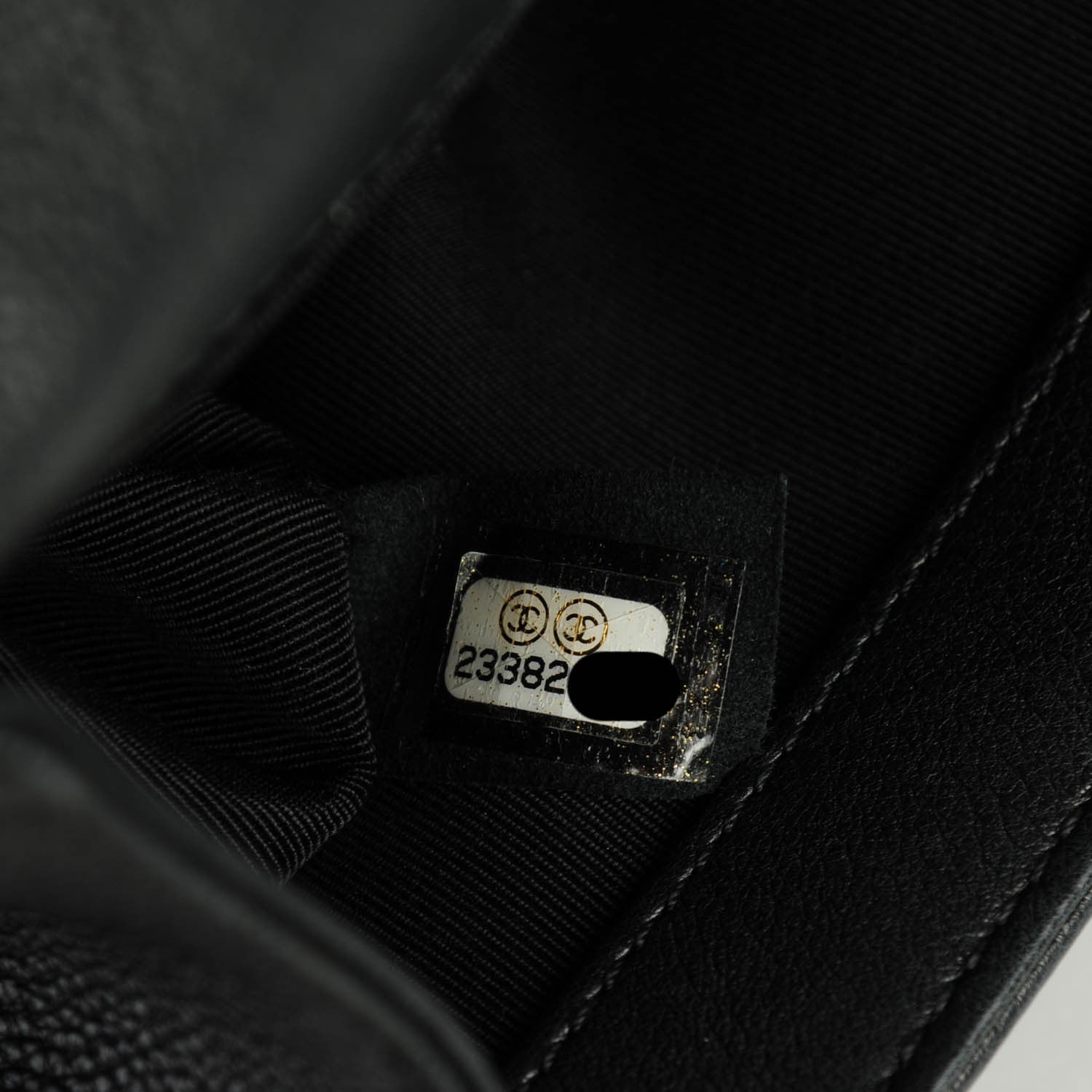 Chanel Calfskin Quilted Medium Boy Flap Black 7 of 7