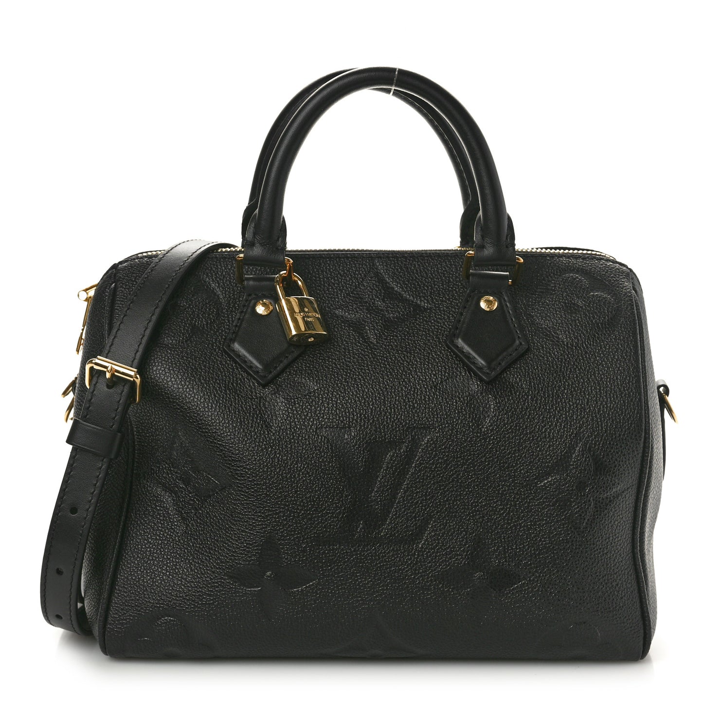 Empreinte Monogram Giant Speedy Bandouliere 25 Black