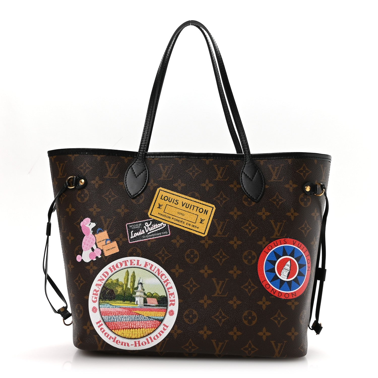 Louis Vuitton Monogram My LV World Tour Neverfull MM 1837682