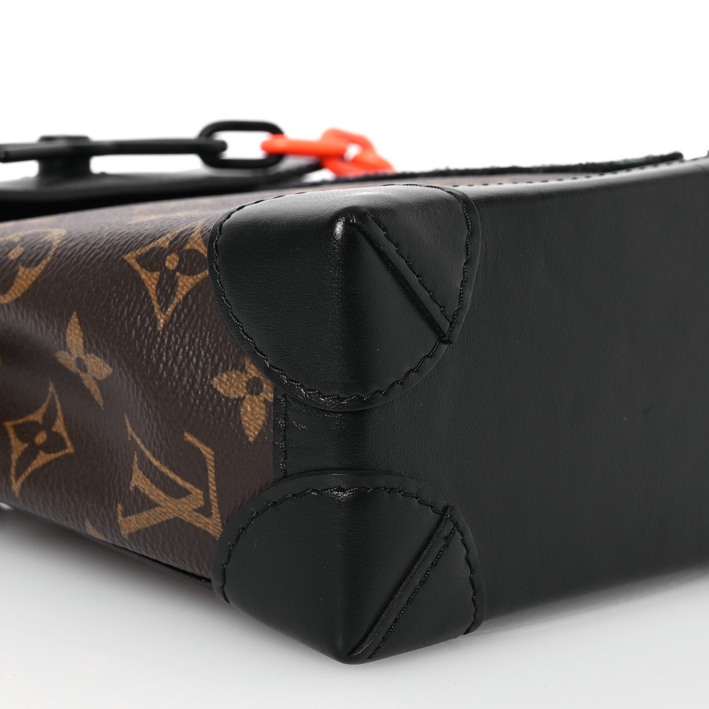 Monogram Embroidered Cartoon LV Friends Steamer XS Black