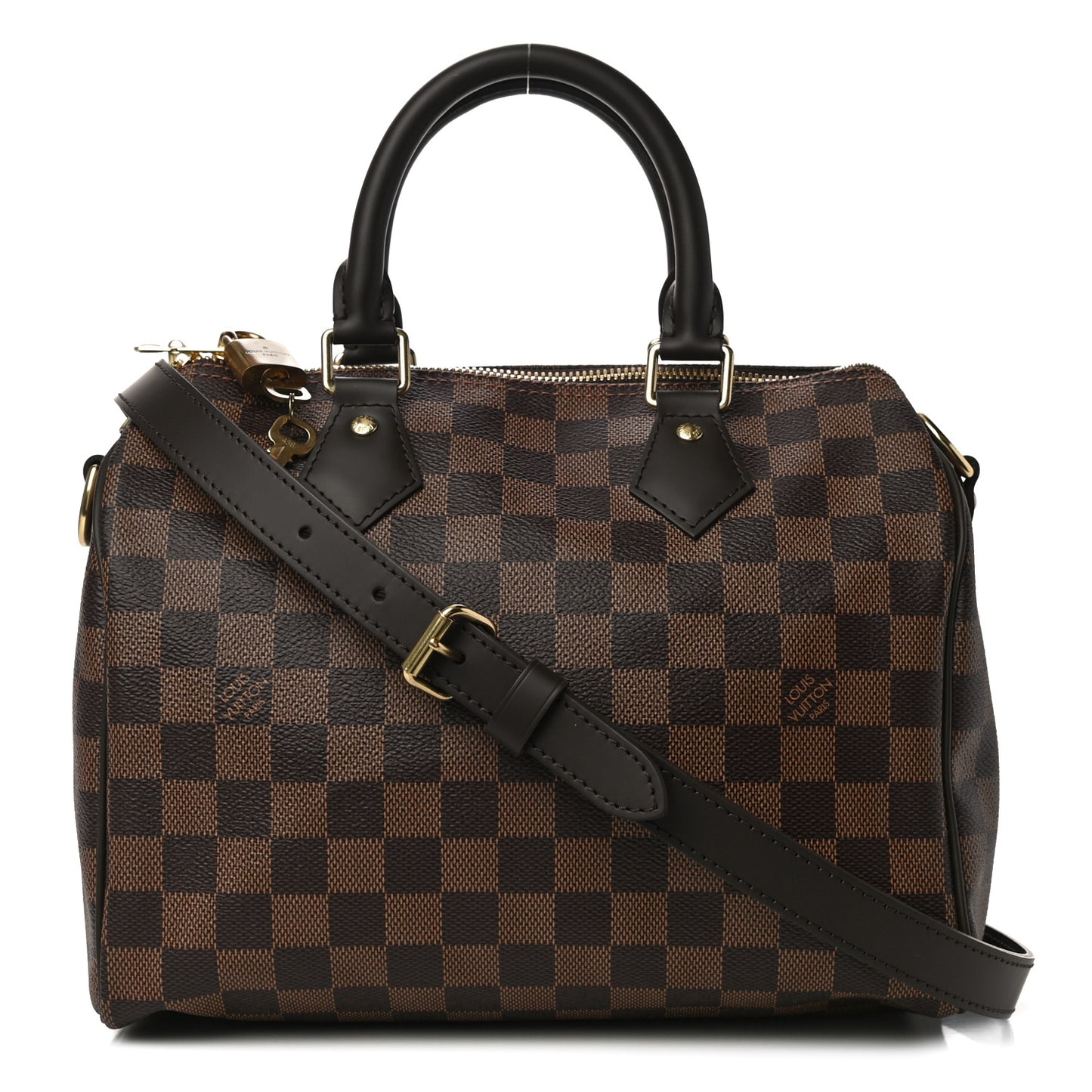 Damier Ebene Speedy Bandouliere 25