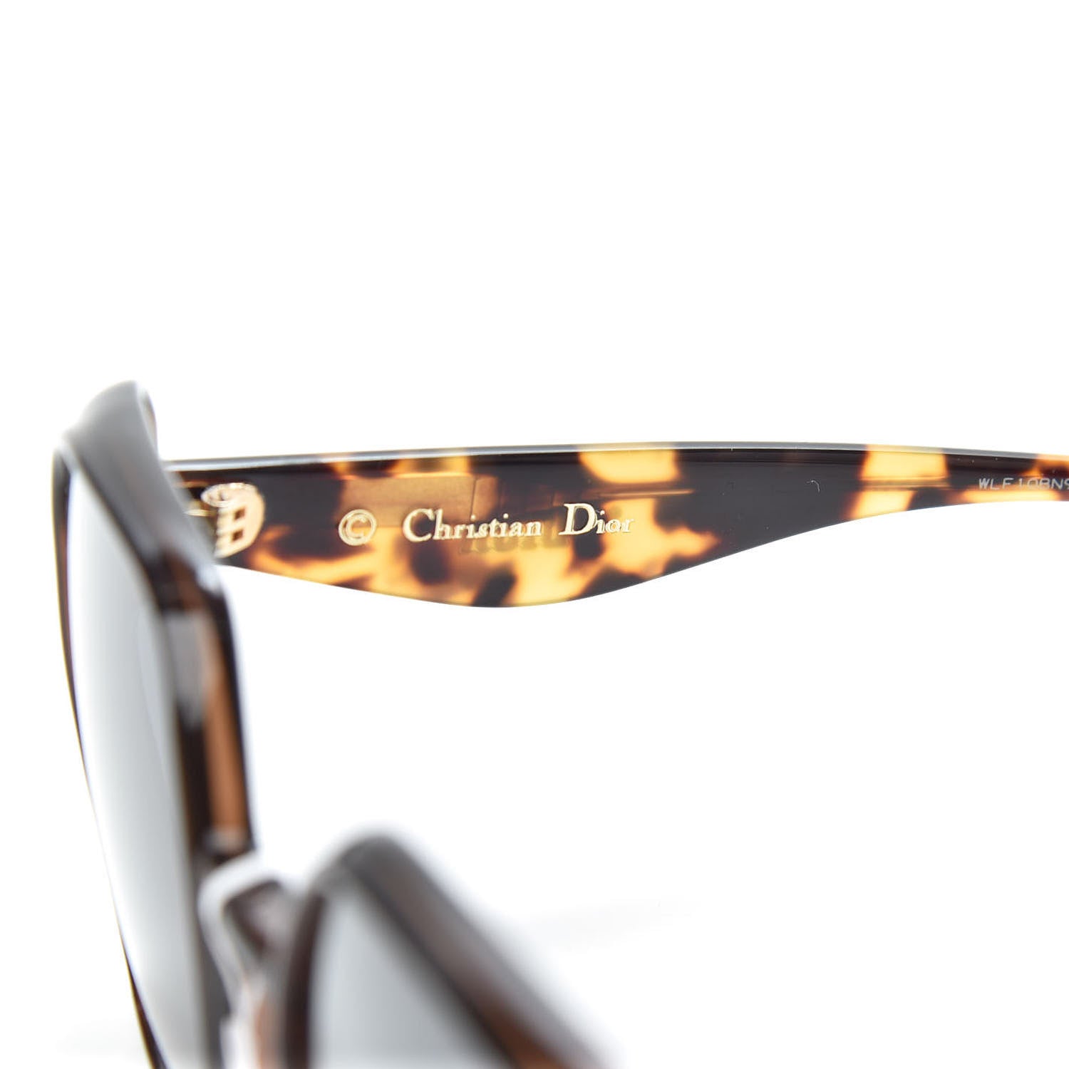 Christian Dior Acetate Nuance Sunglasses Havana 9 of 9