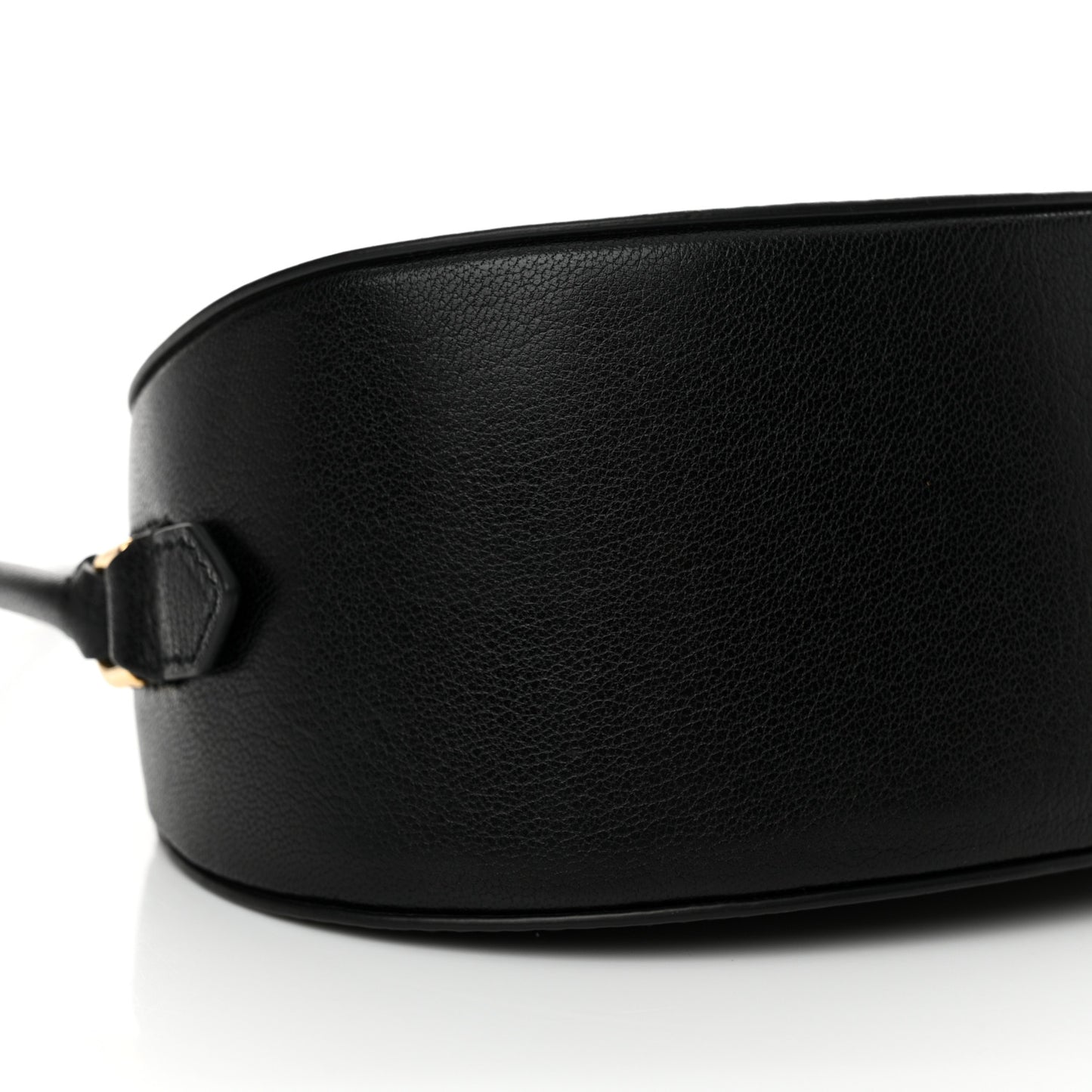 Goatskin Le Demi Coeur Bag Black