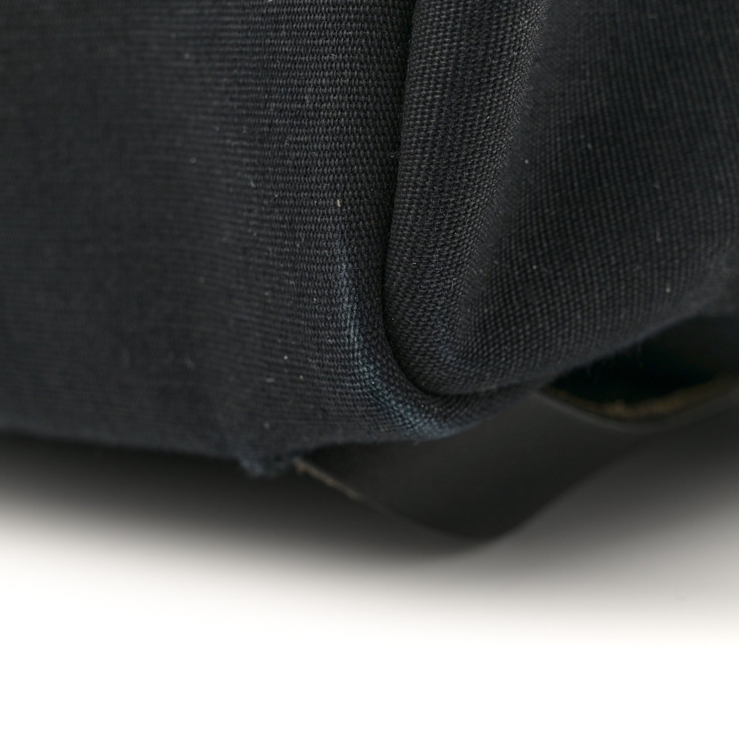 Toile Vache Calfskin Herbag 30 PM Backpack Black