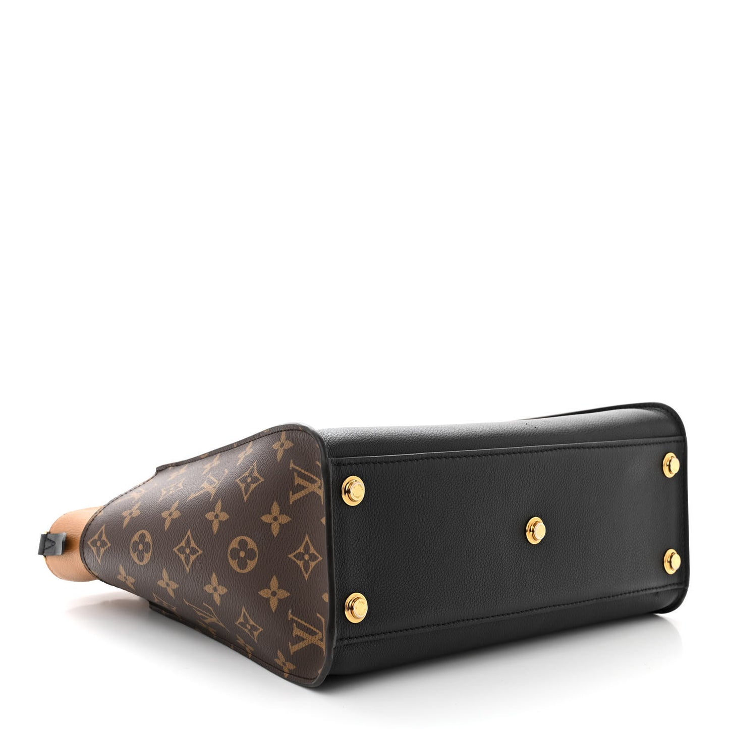 Calfskin Monogram On My Side Black