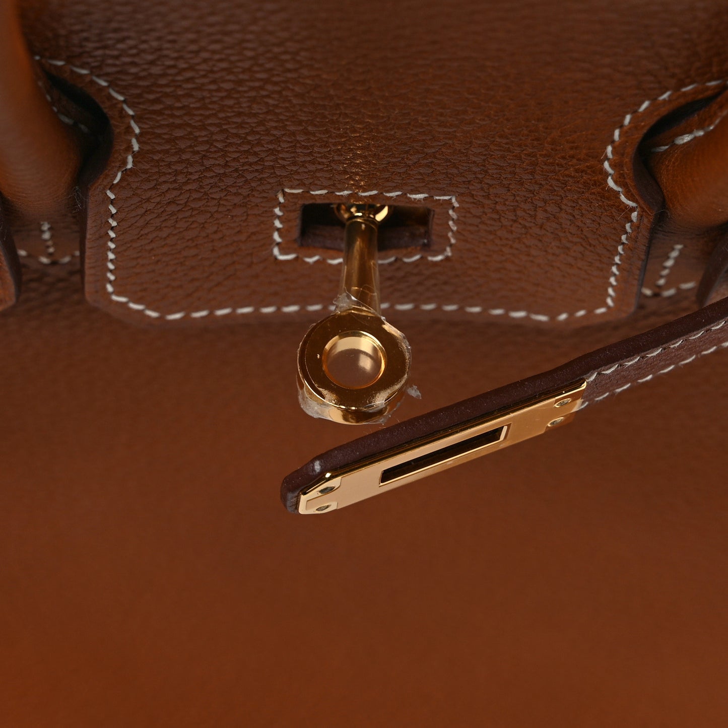 Natural Barenia Faubourg Birkin 25 Fauve