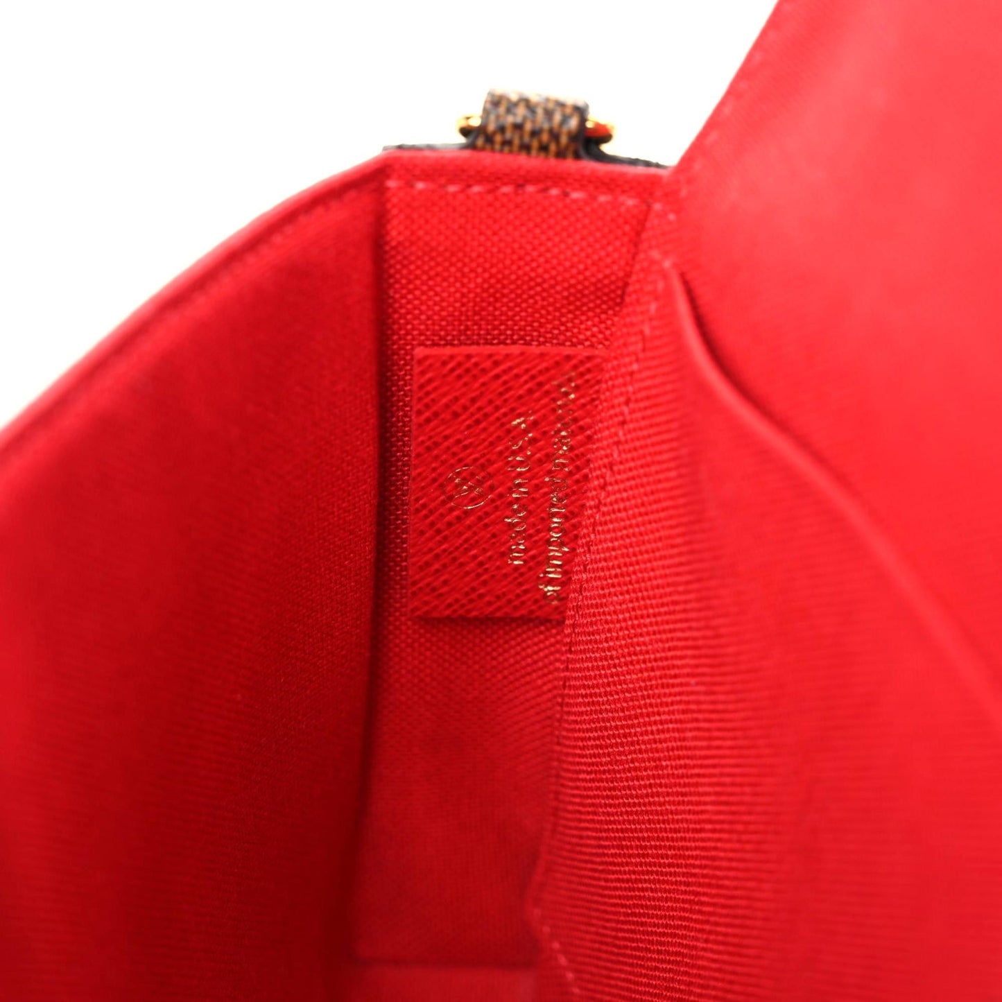 Damier Ebene Pochette Felicie Chain Wallet