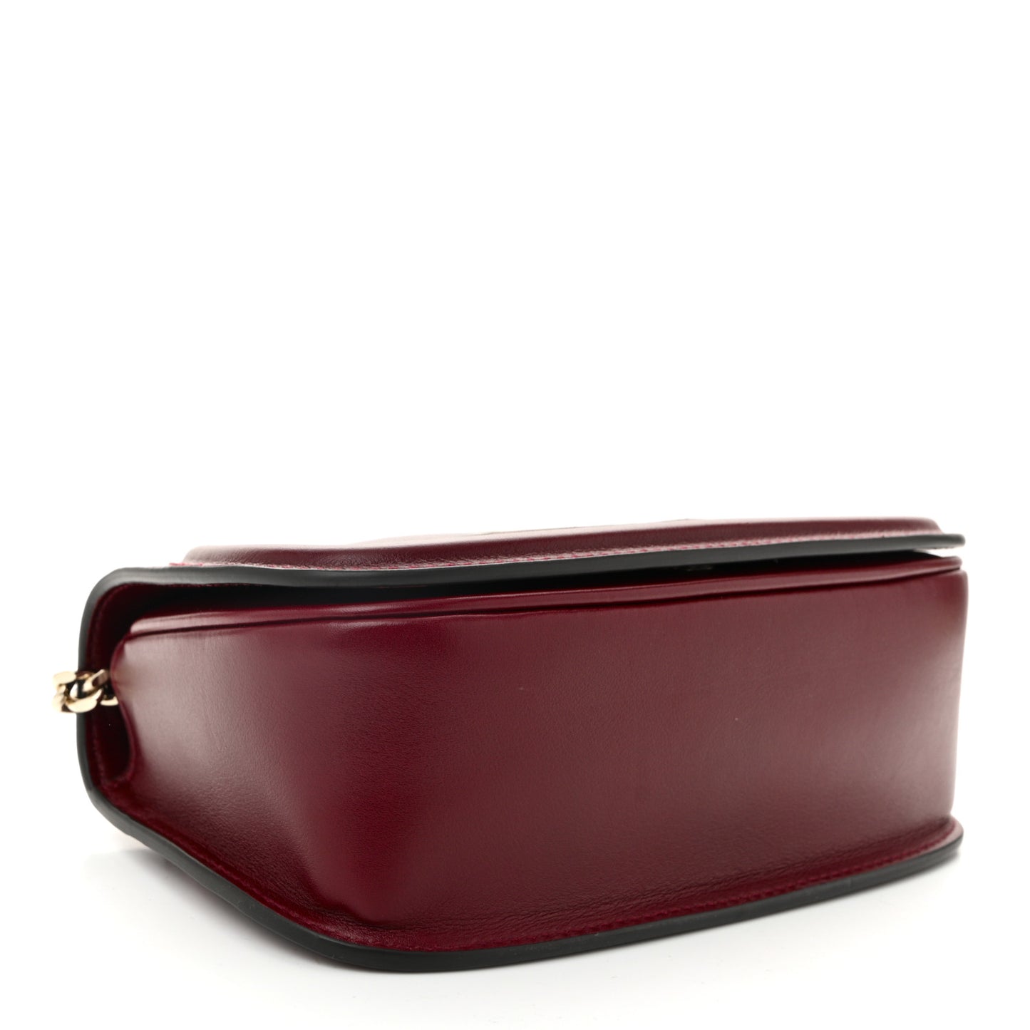 Calfskin Blondie Small Shoulder Bag Dark Red
