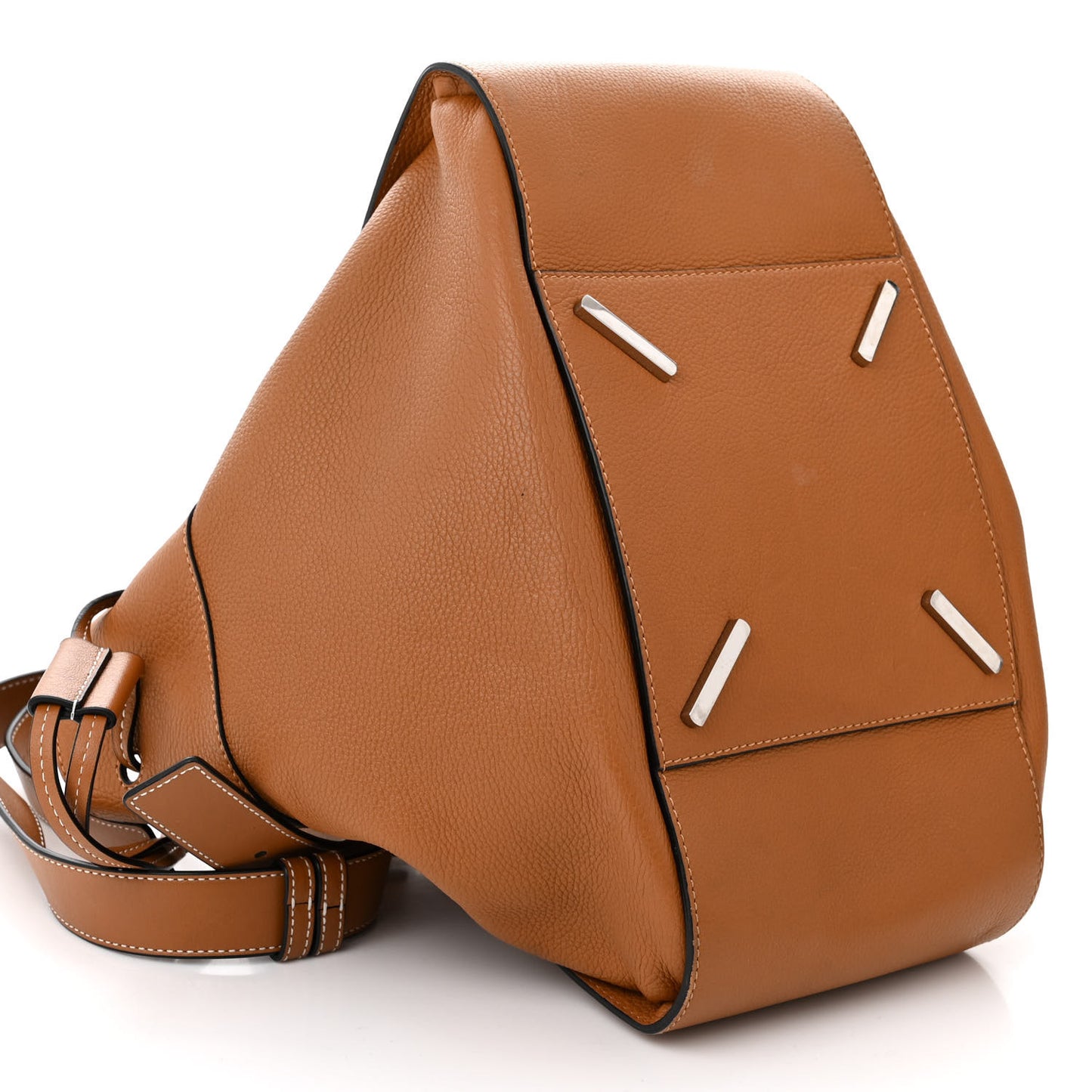 Calfskin Medium Hammock Shoulder Bag Tan