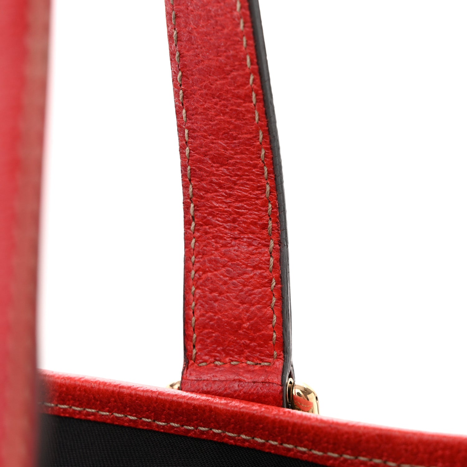 Gucci Monogram Medium Jolicoeur Tote Navy Red 12 of 12