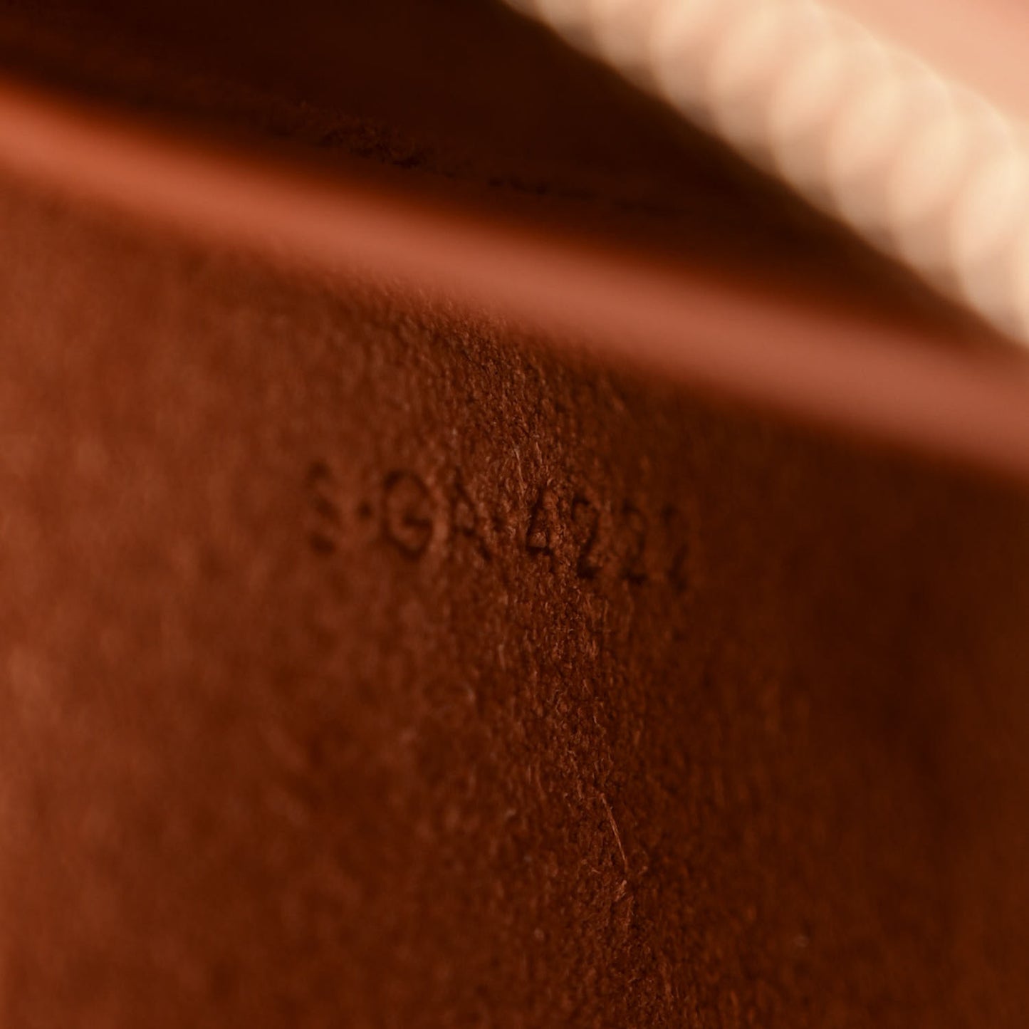 Smooth Calfskin Medium Strap Ava Shoulder Bag Tan