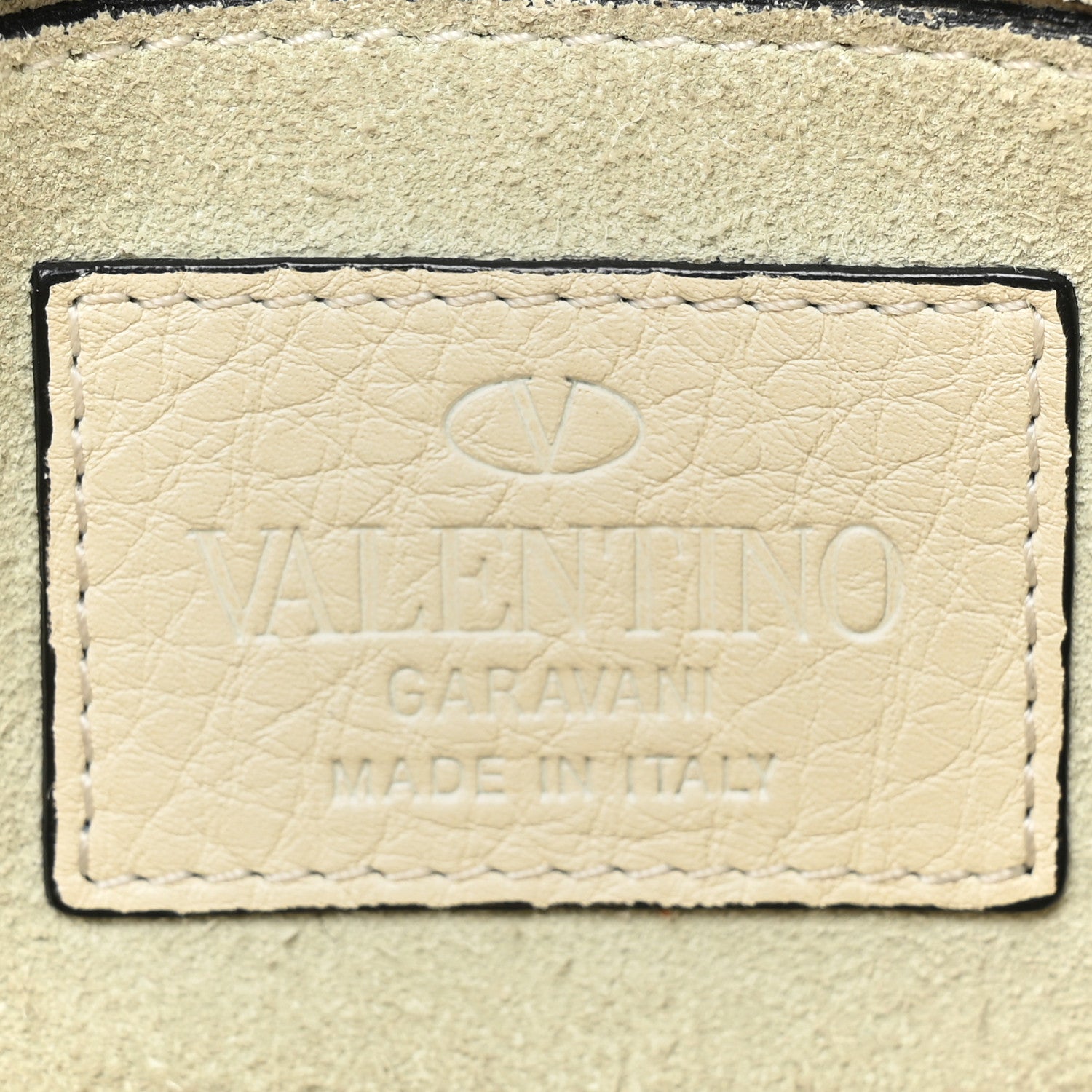 Valentino Garavani Grained Calfskin Rockstud Camera Crossbody Bag Ivory 6 of 12