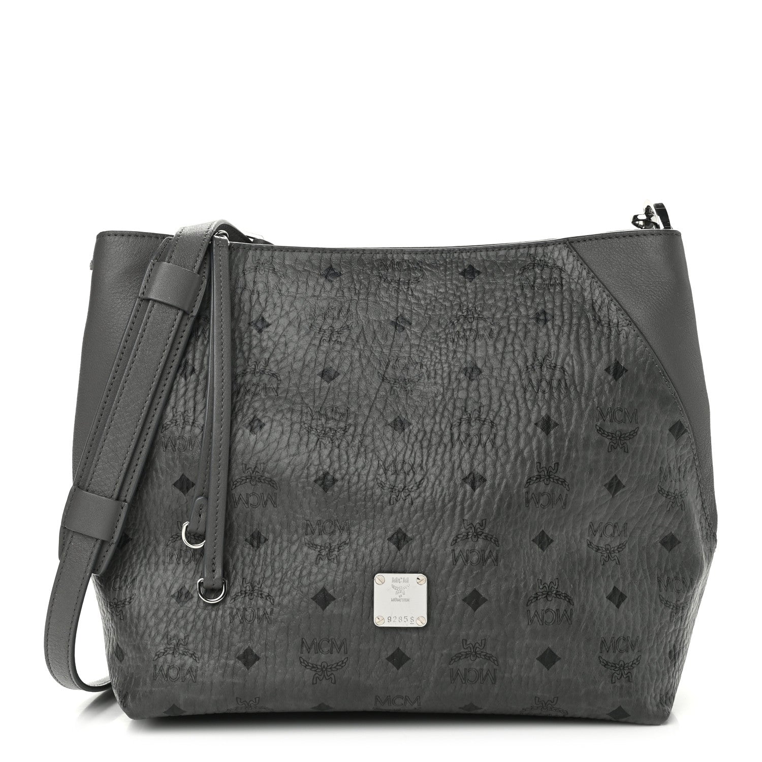 MCM Visetos Medium Klara Hobo Grey 1 of 9