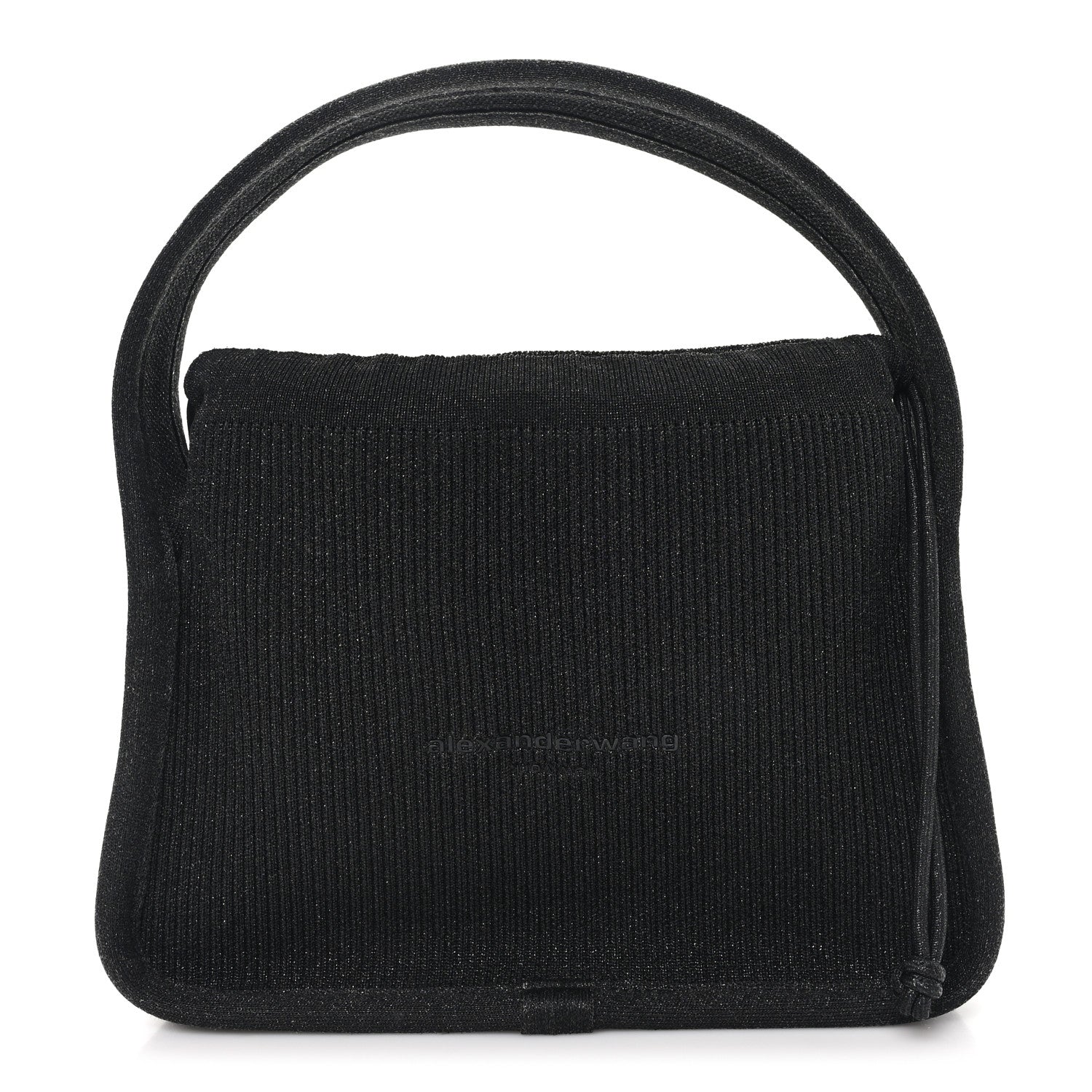 Alexander Wang Ribbed Knit Small Ryan Bag Black 1821626 – FASHIONPHILE