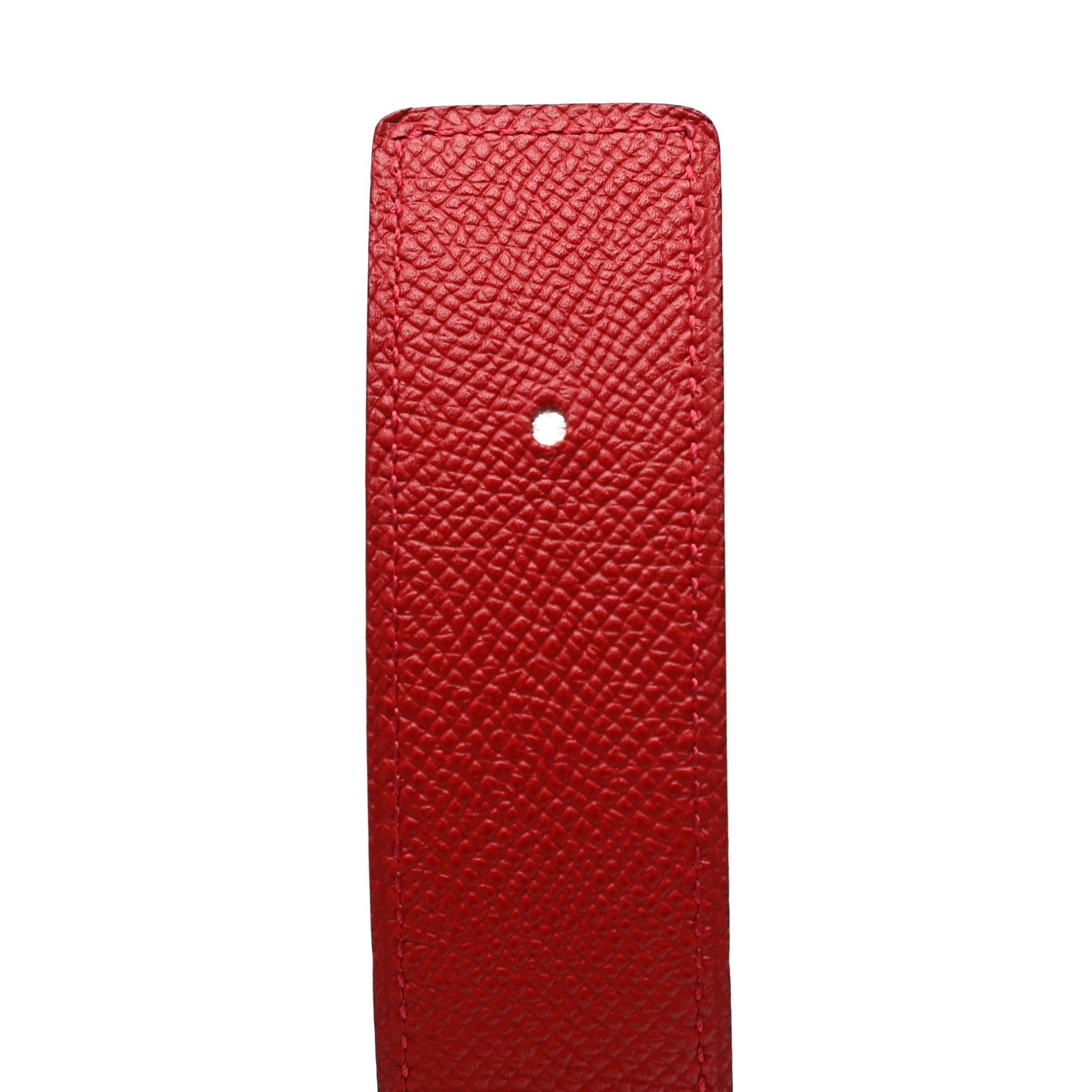 Epsom Swift 32mm Belt Strap 80 Rouge Casaque Rouge H