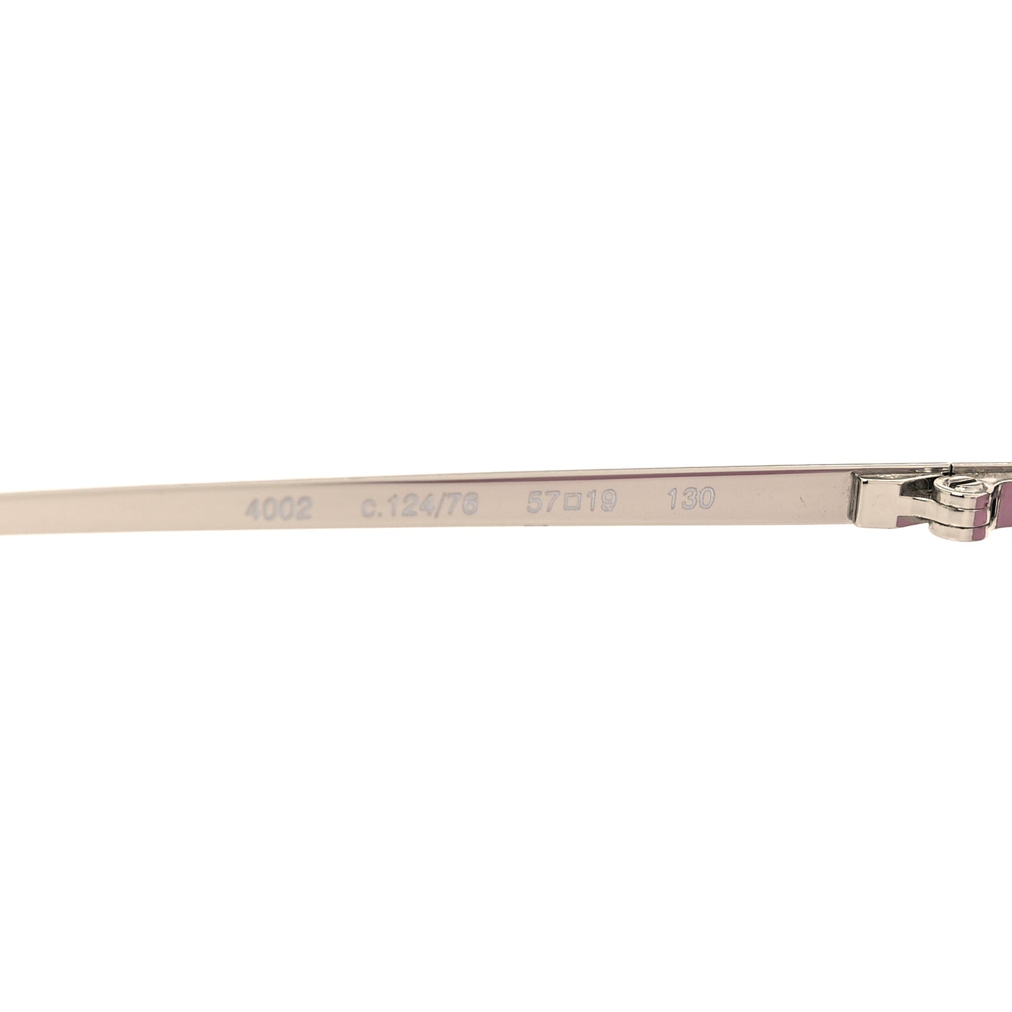 Metal CC Logo Sunglasses 4002 Pink