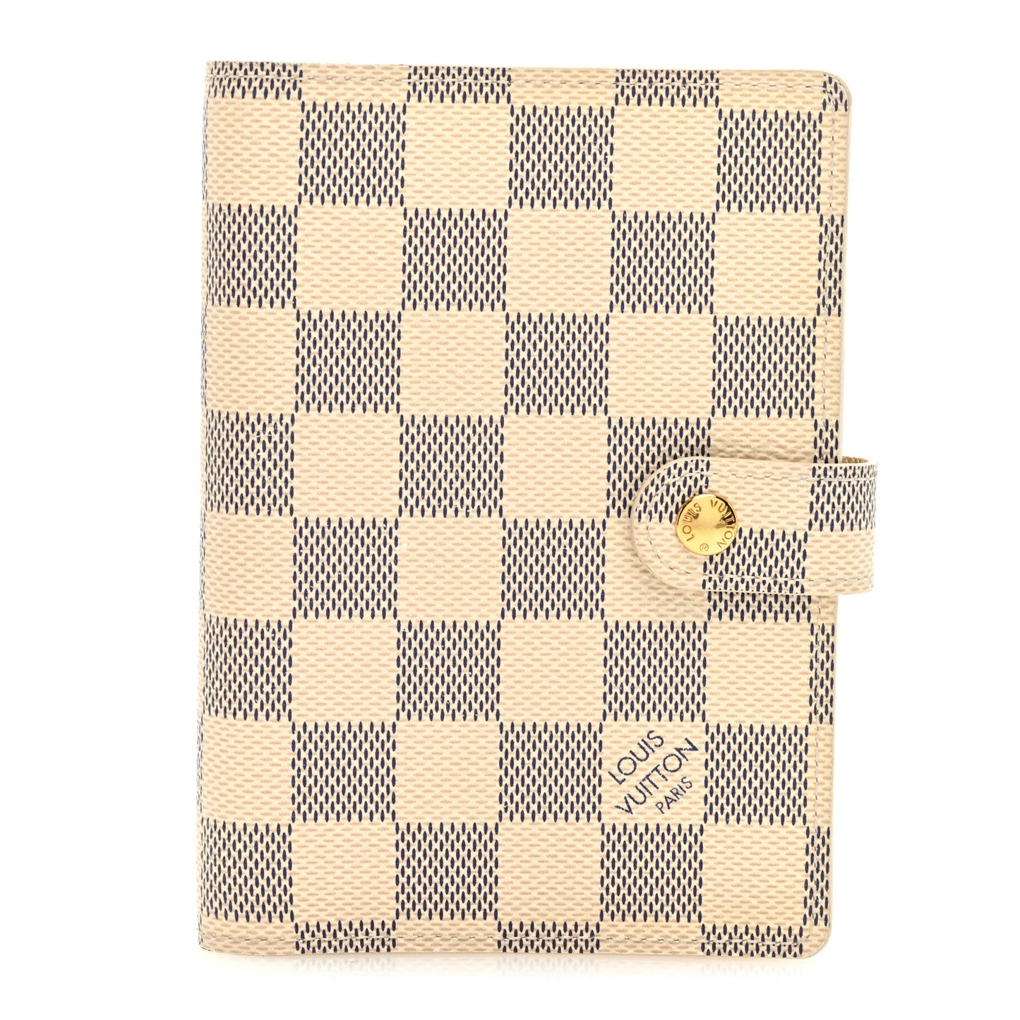 Damier Azur Small Ring Agenda Cover