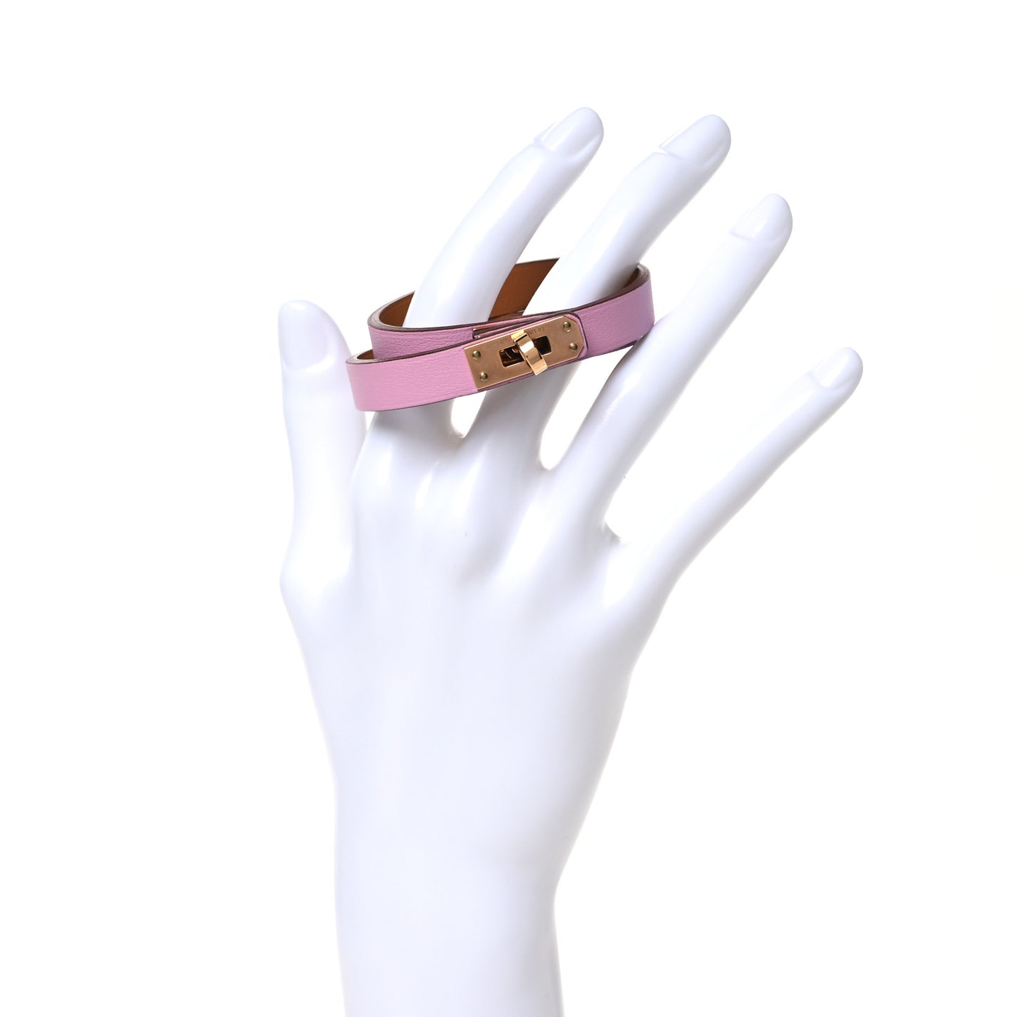 Swift Kelly Double Tour T2 Bracelet Rose Sakura