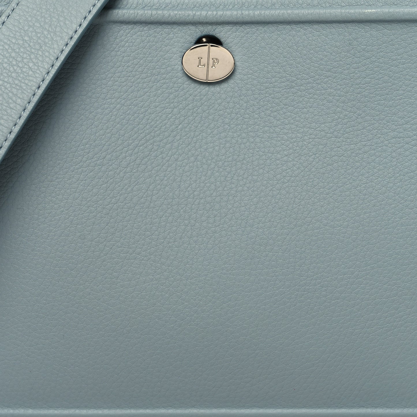 Grained Calfskin Cluisee Petite Top Handle Bag Sky Blue