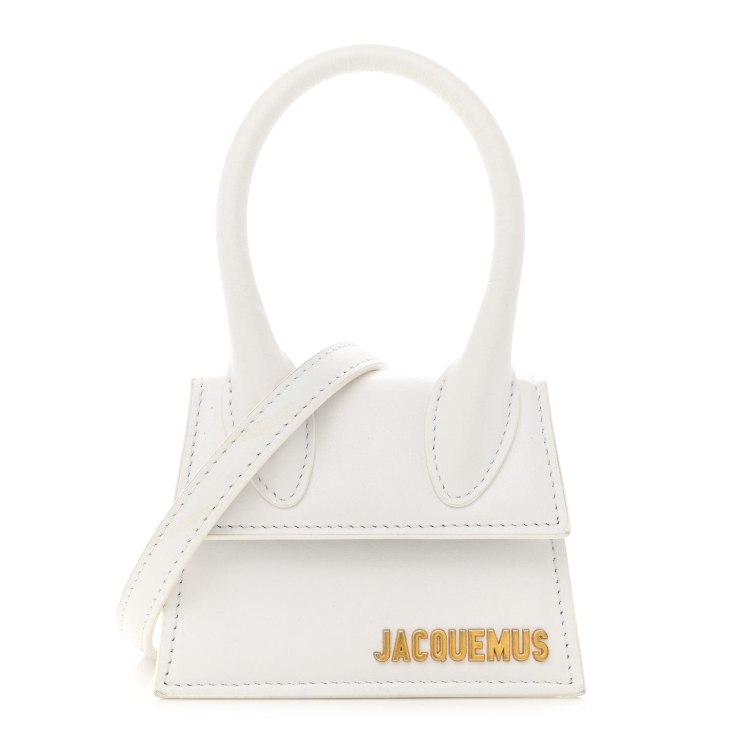 Smooth Calfskin Le Chiquito White