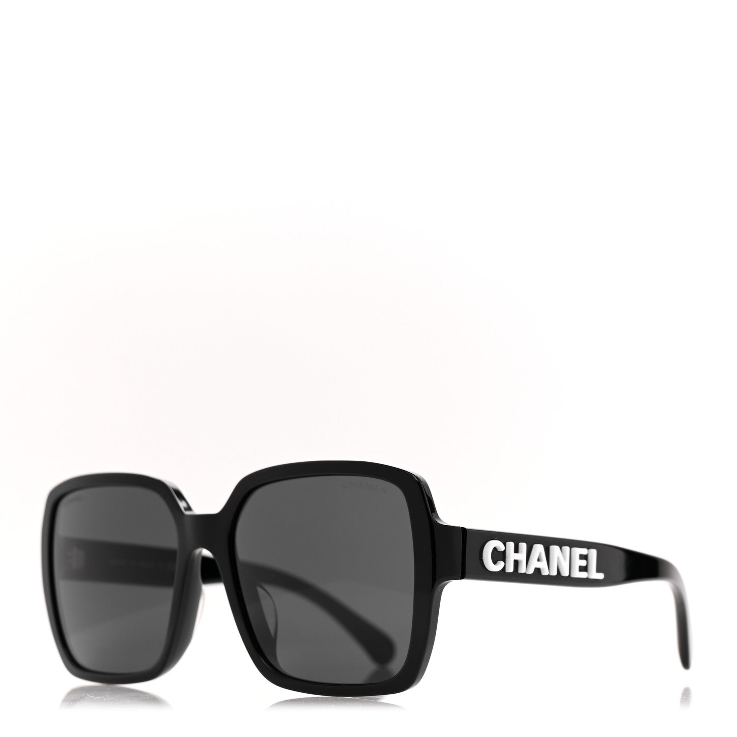 Chanel Acetate Square Sunglasses 5408-A Black 1789391 – FASHIONPHILE