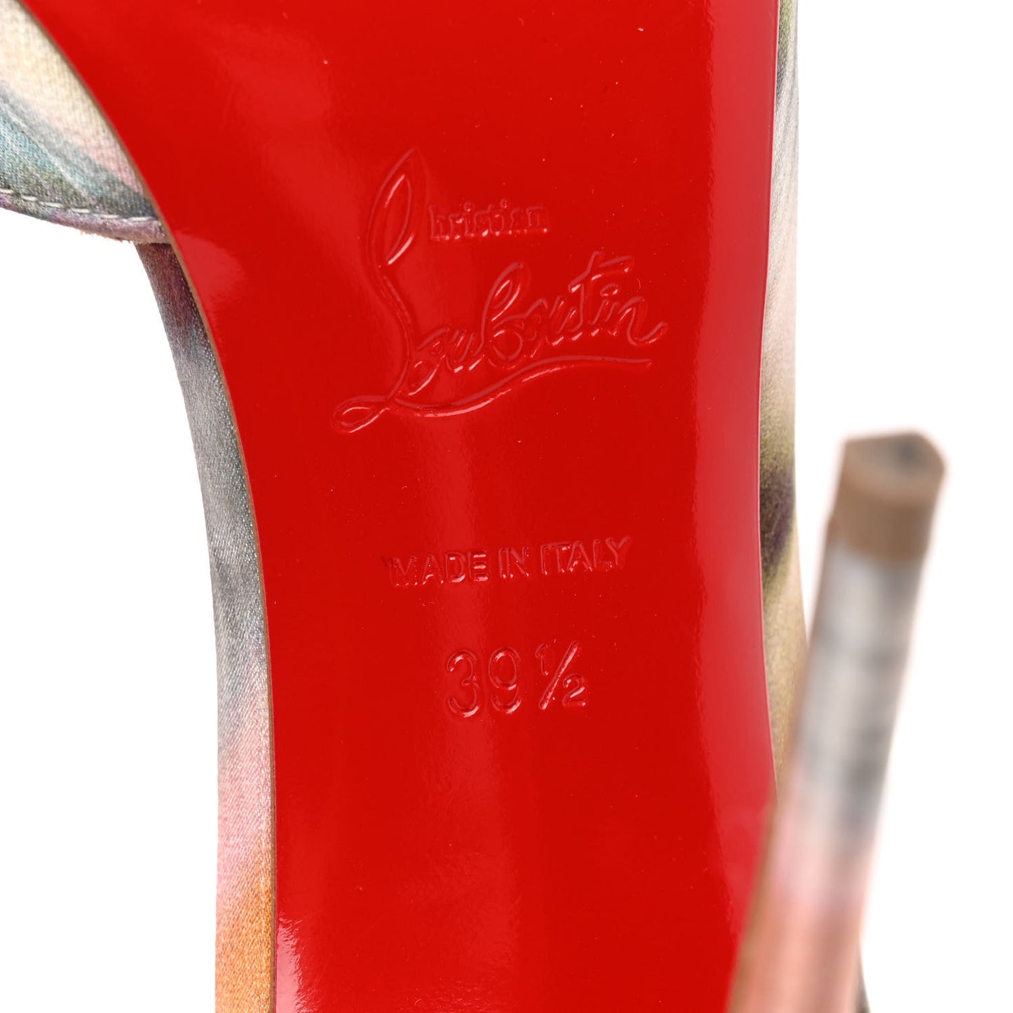 Satin Impressioniste Iriza 100 Pumps 39.5 Multicolor