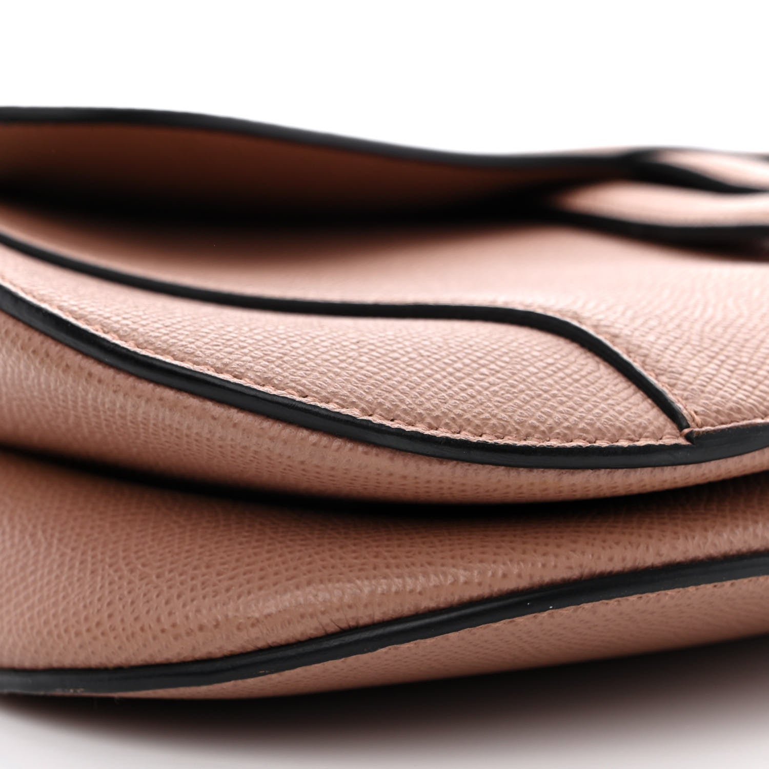 Christian Dior Grained Calfskin Saddle Bag Fard 9 of 13