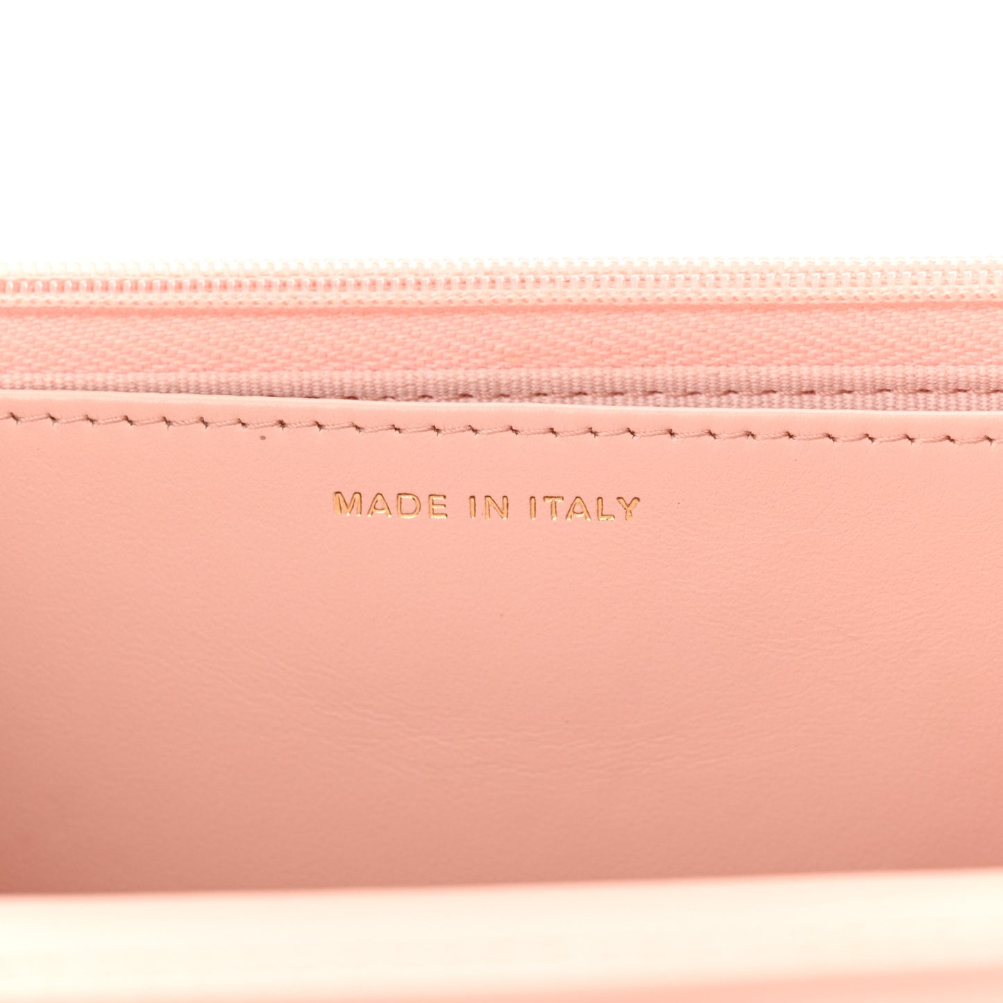 Caviar Quilted Camellia Wallet On Chain WOC Light Pink