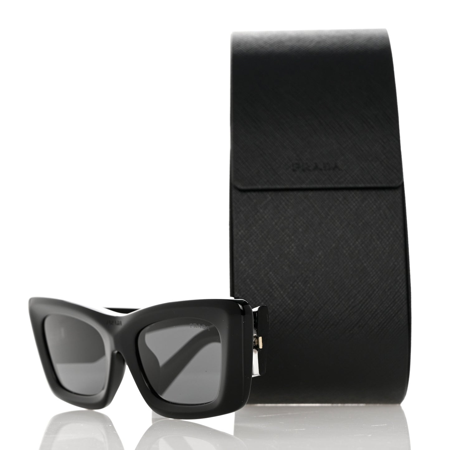 Acetate Symbole Sunglasses SPR 13Z Black
