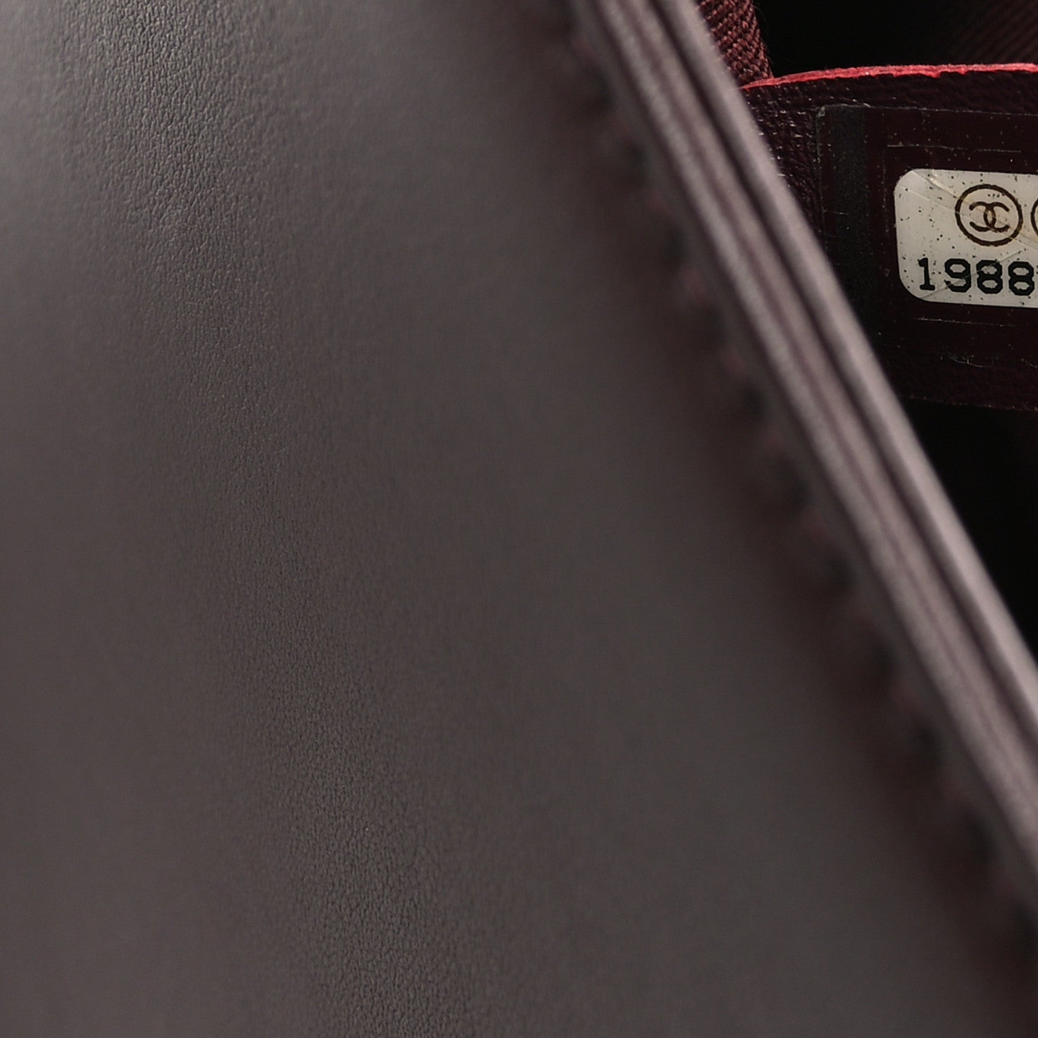 Chanel Calfskin Chevron Quilted New Medium Boy Flap Burgundy 7 of 10