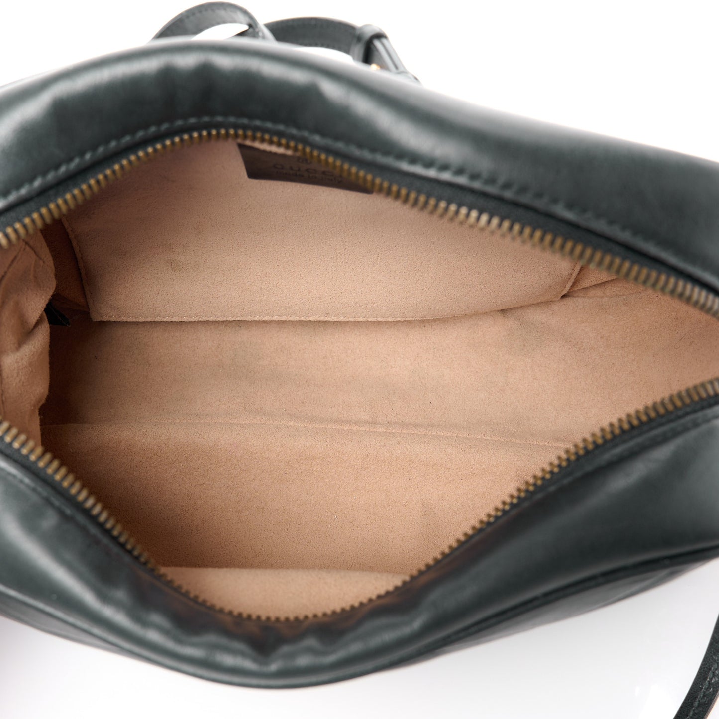 Calfskin Matelasse Small GG Marmont Chain Shoulder Bag Black