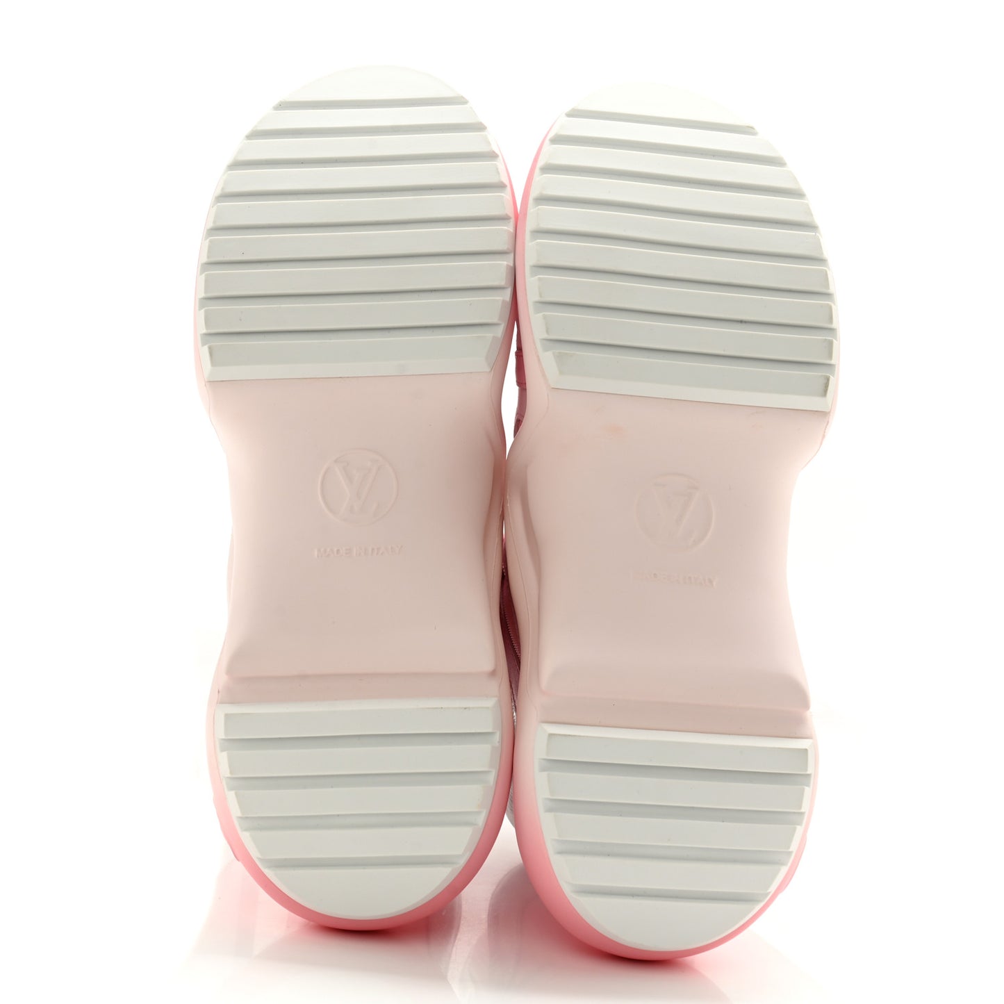 Calfskin Technical Nylon LV Archlight Sneaker 36 Pink