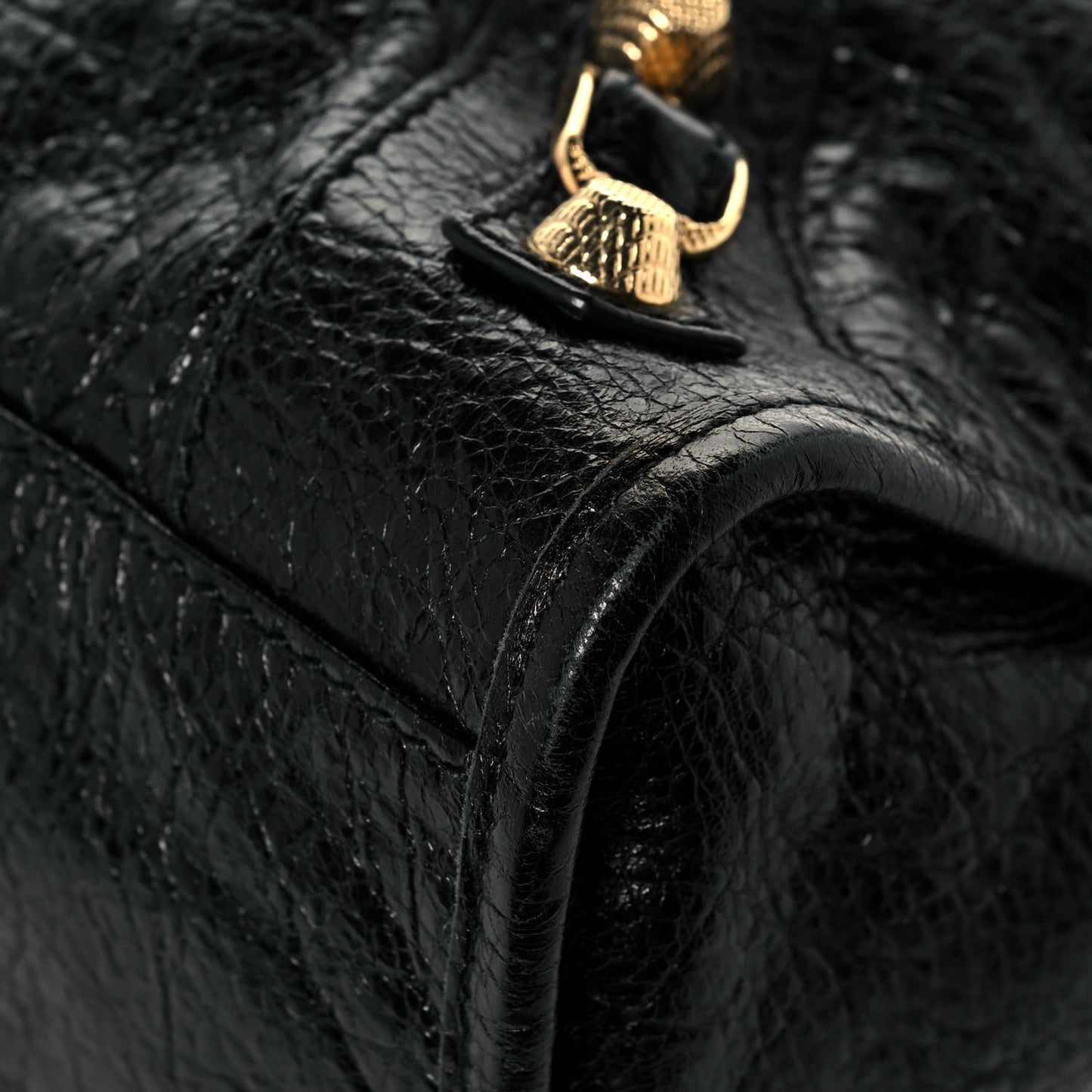 Agneau Giant 12 Gold Hardware City Black