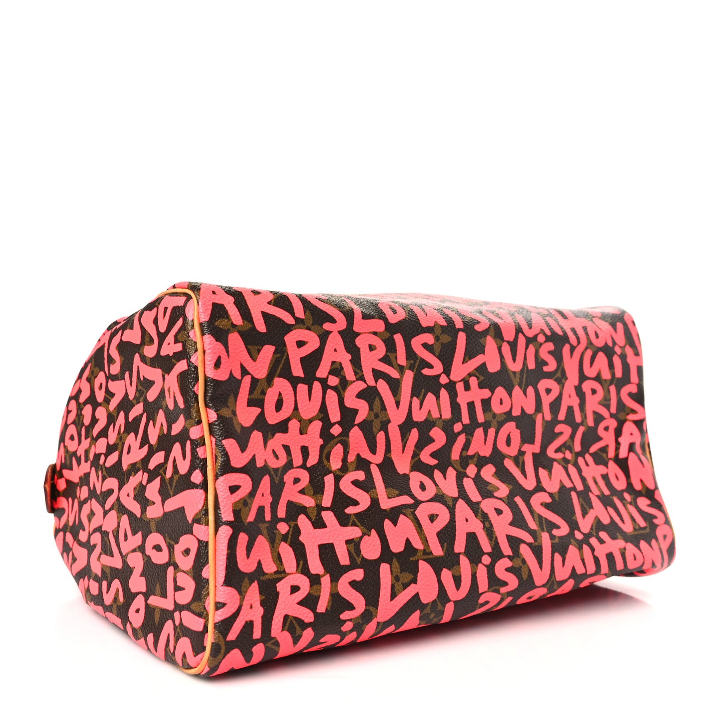 Monogram Graffiti Speedy 30 Fuchsia