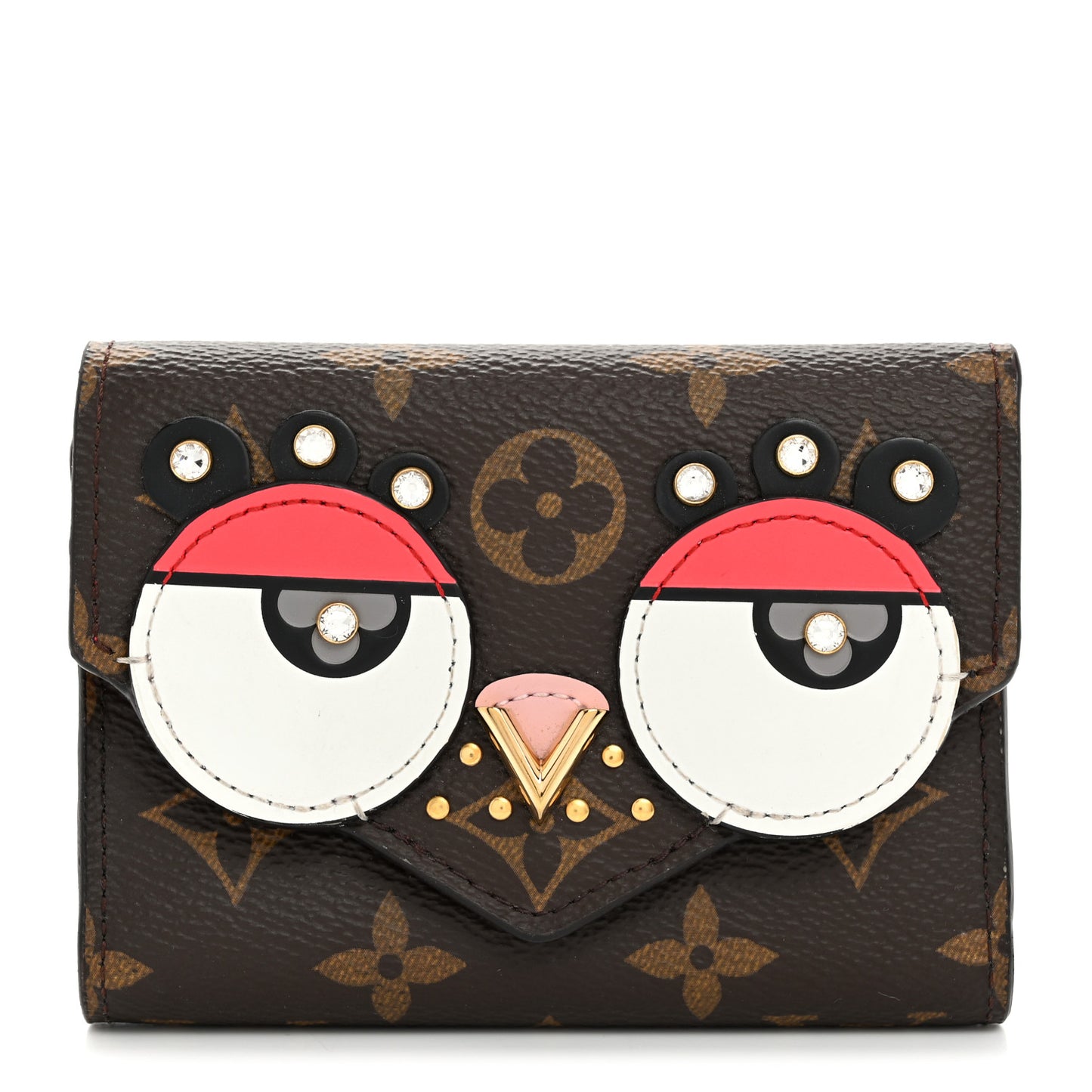 Monogram Valentines Bird Victorine Wallet
