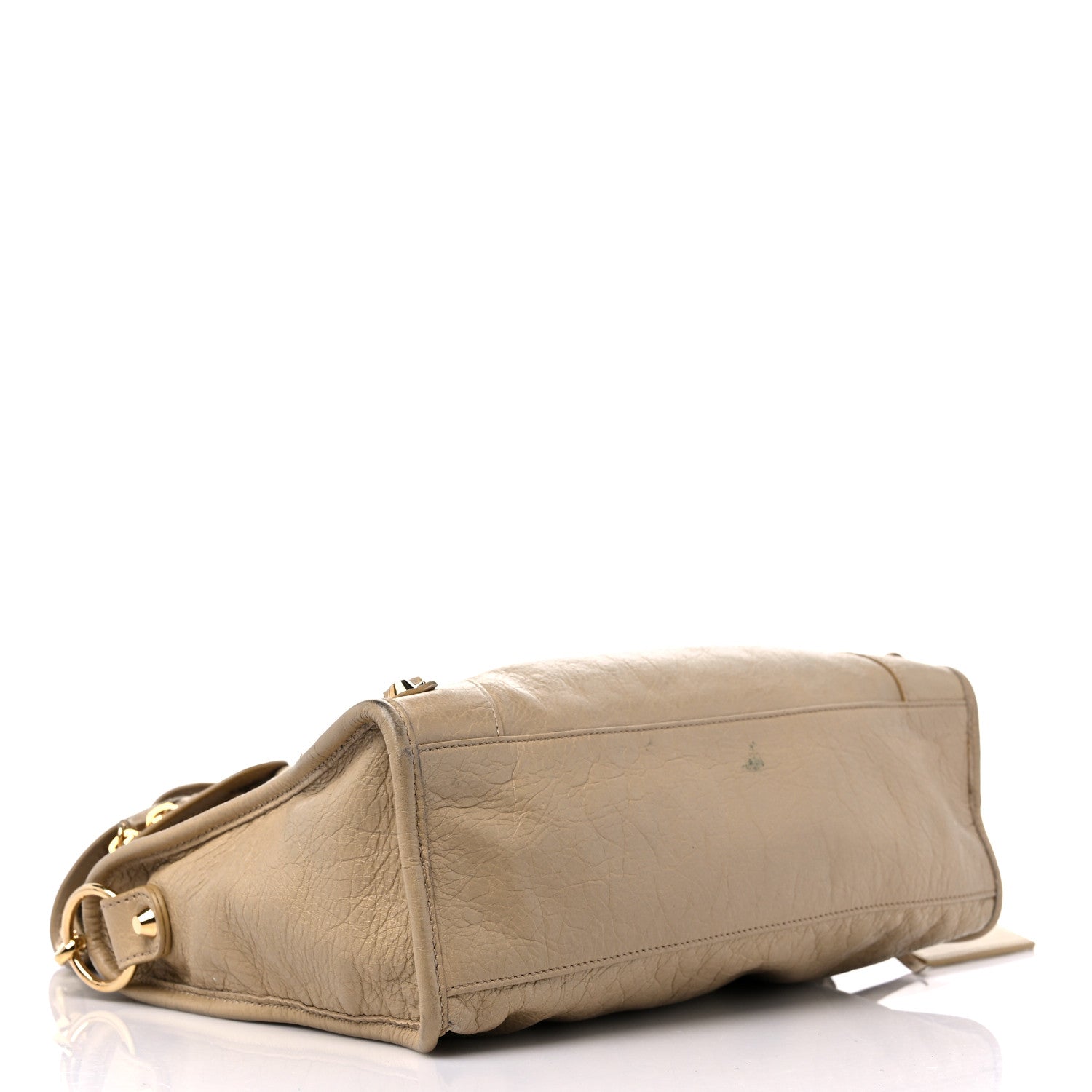 Balenciaga Agneau Classic Gold Hardware S City Beige Sable 4 of 16