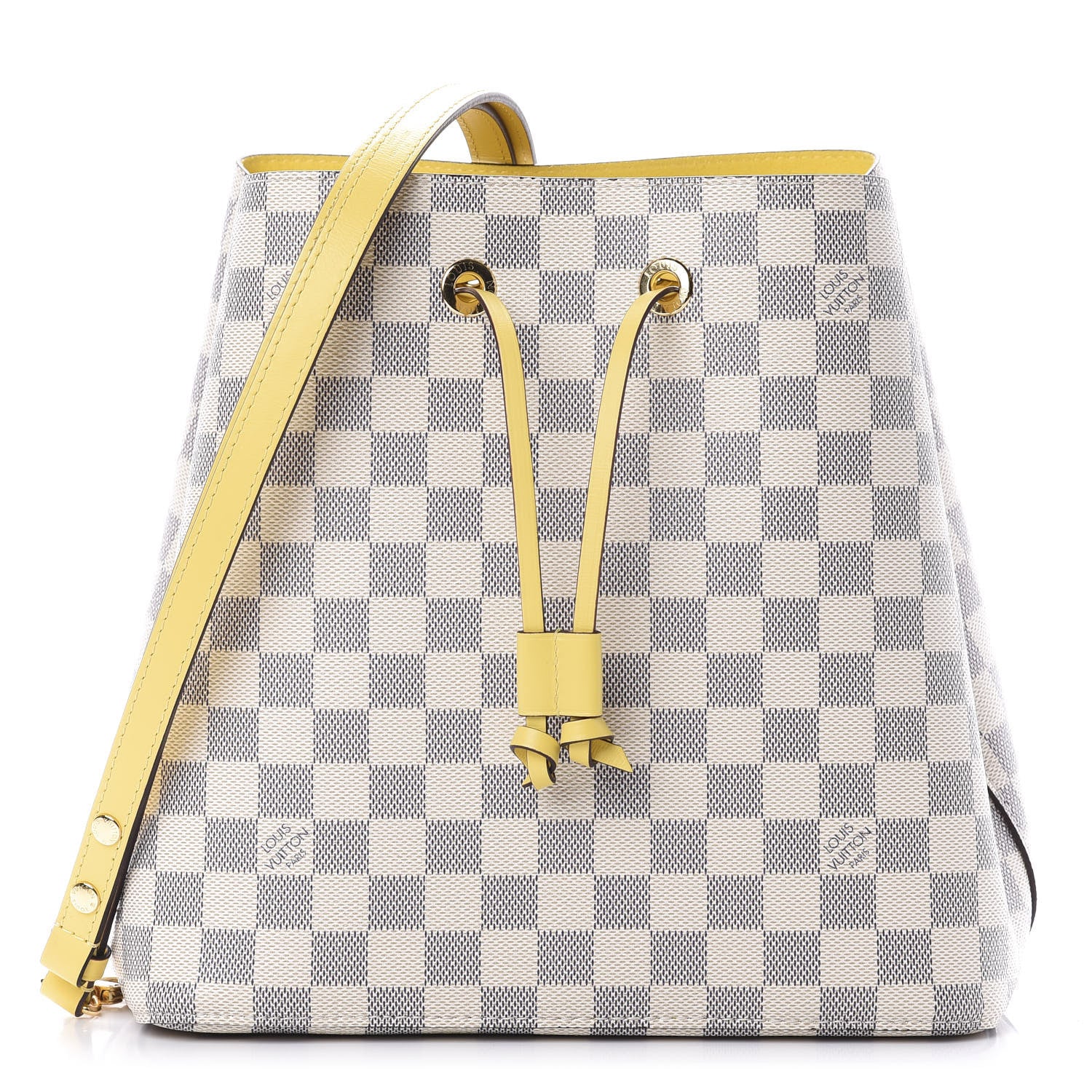 Louis Vuitton Damier Azur Neonoe MM Pineapple 607774 – FASHIONPHILE